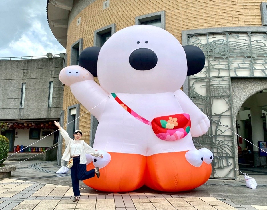 1.【小圓麵包打卡氣偶】打卡新熱點！和小圓麵包一起留下屬於你的客家日常