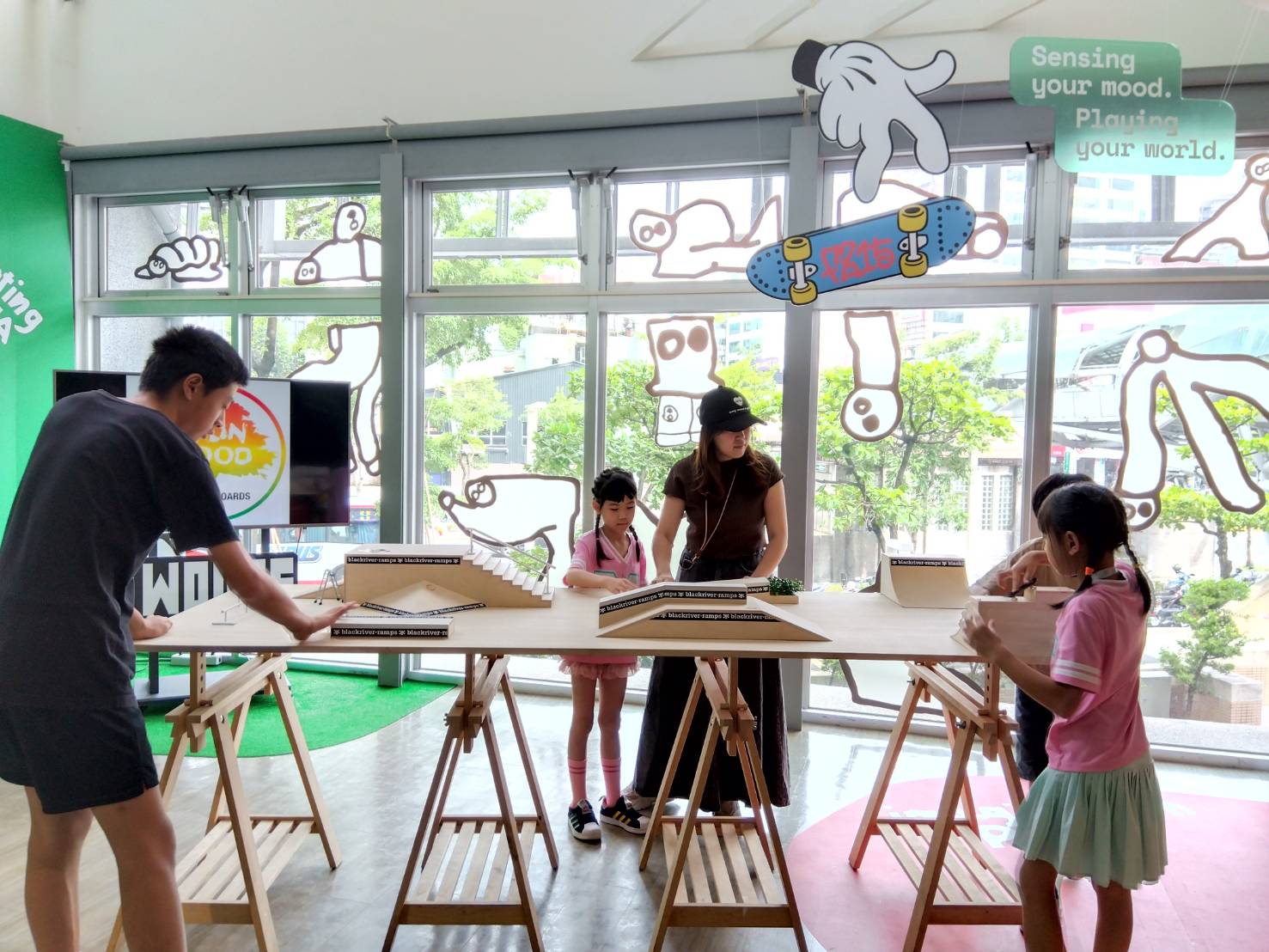 府中15同步推出兩場街頭競技活動，8月16日舉行「X-Fingers2025手指滑板全國大賽」。