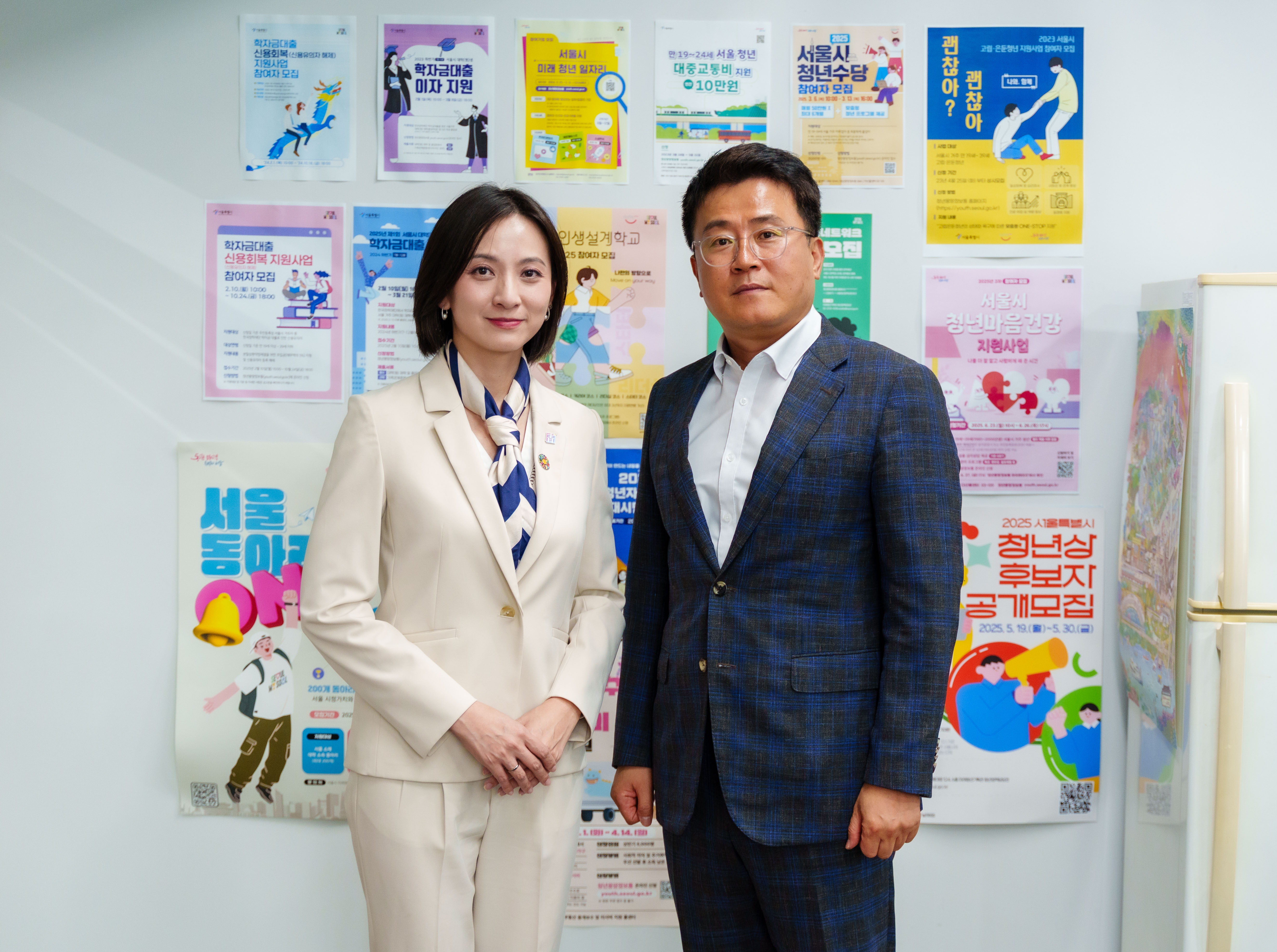 新北青年局長邱兆梅拜會首爾市政府青年政策主管機關「未來青年企劃團」。