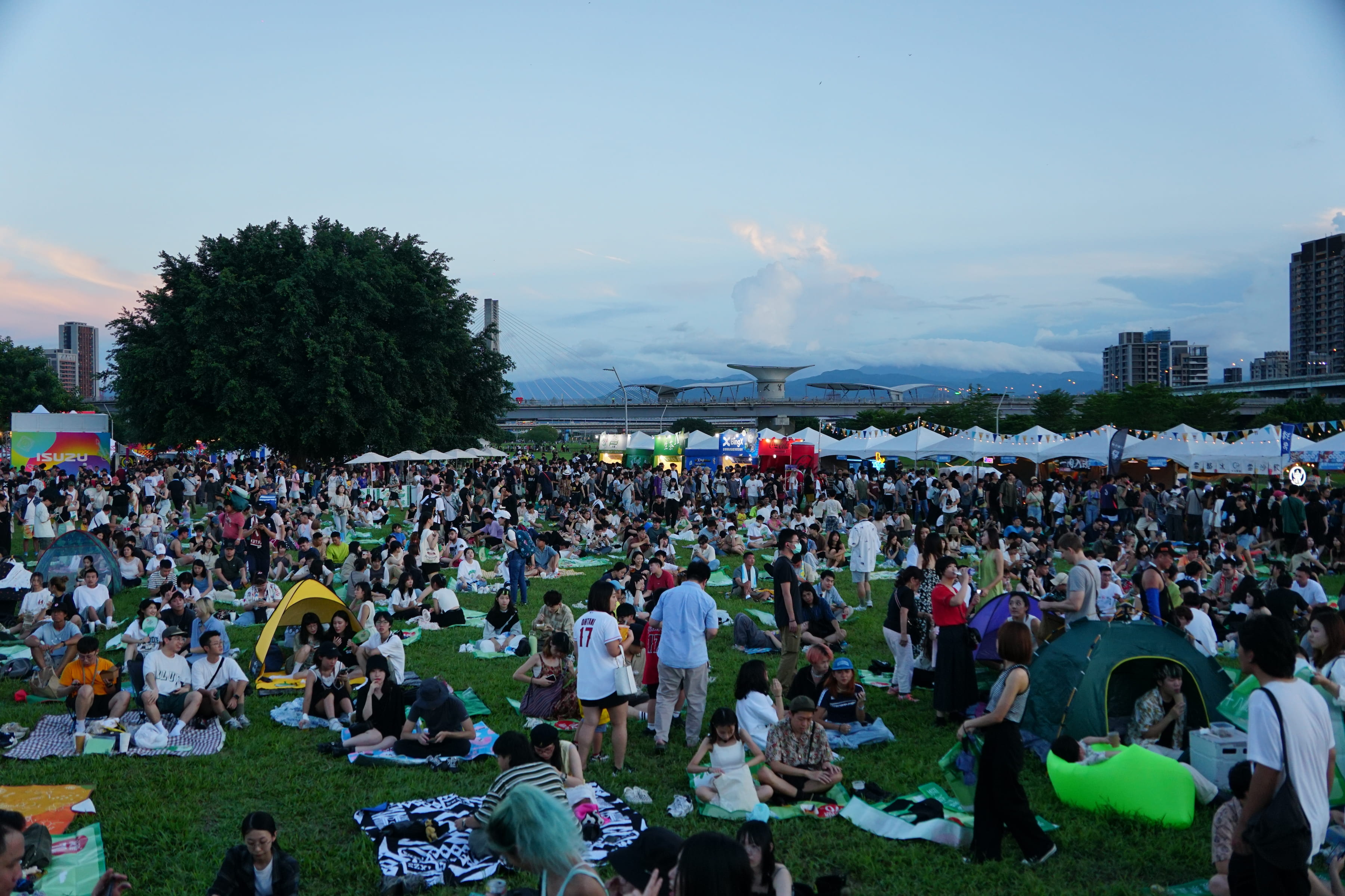 新北市河海音樂季最終站於新北大都會公園登場，誠摯邀請市民朋友，共赴這場夏末最精彩的搖滾盛典！(圖為2023年資料照)