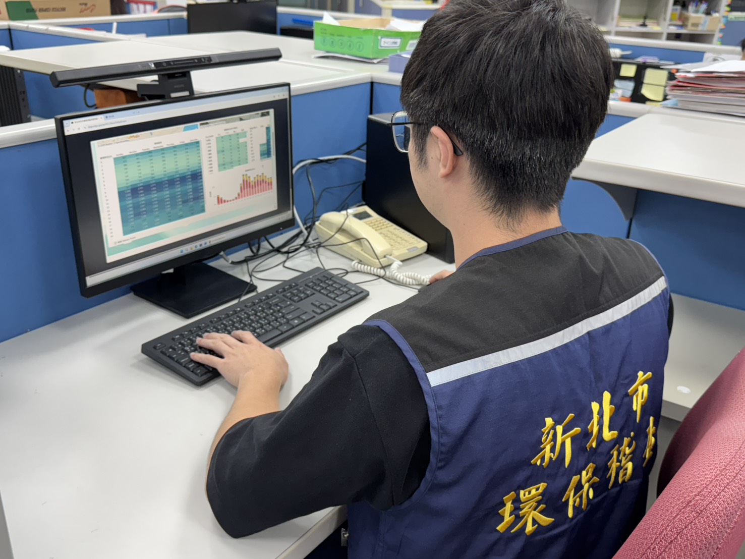 「環保數位指揮中心」可分析陳情熱點及區域