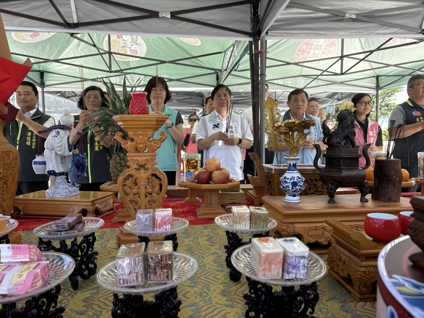 義山停車場今日舉行祈福啟用儀式