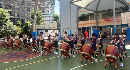 2.莒光童軍太鼓隊表演為活動拉開序幕！