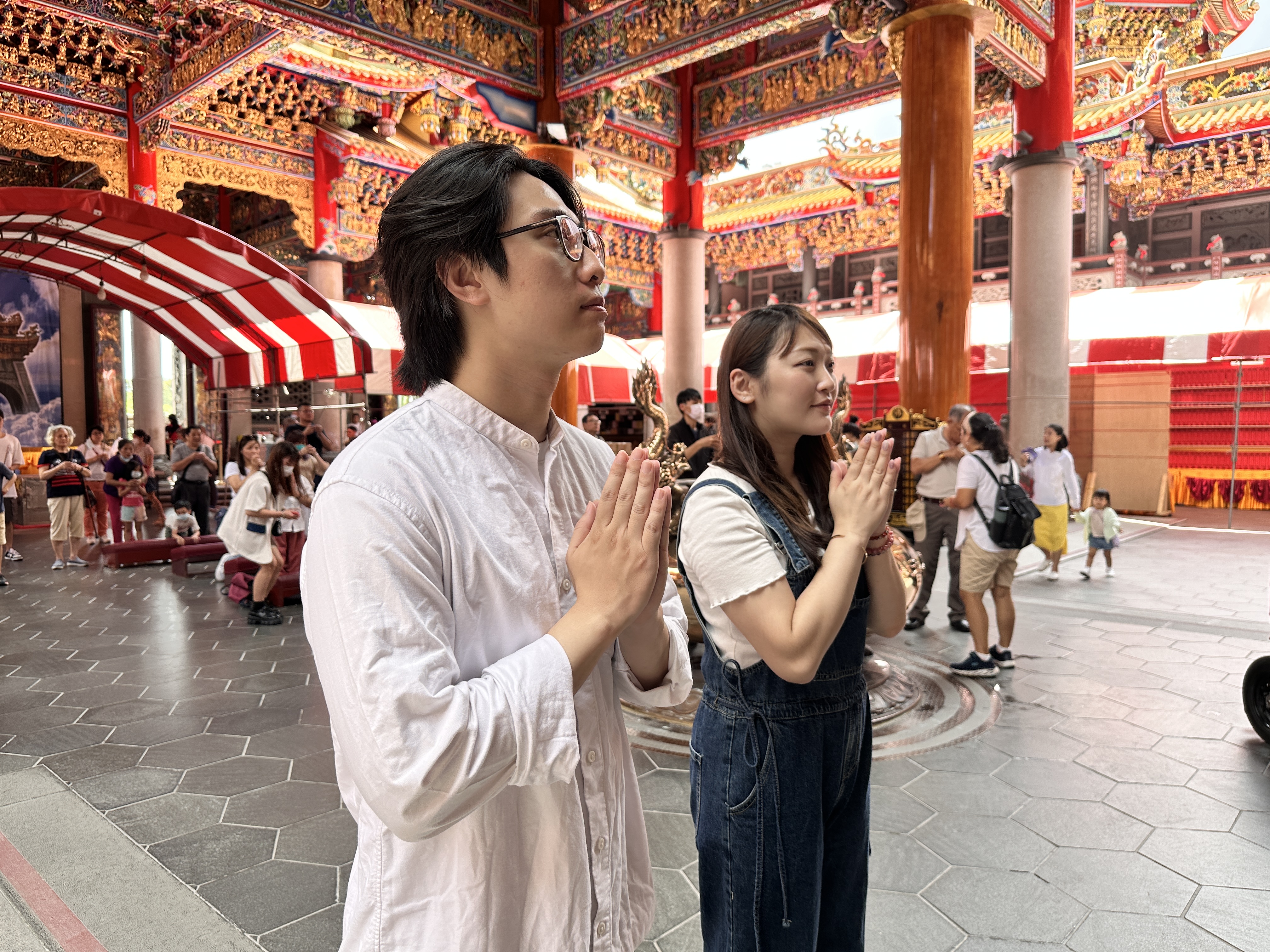 新北環保局推動「環境友善祭祀三好事」，鼓勵民眾響應環保普度