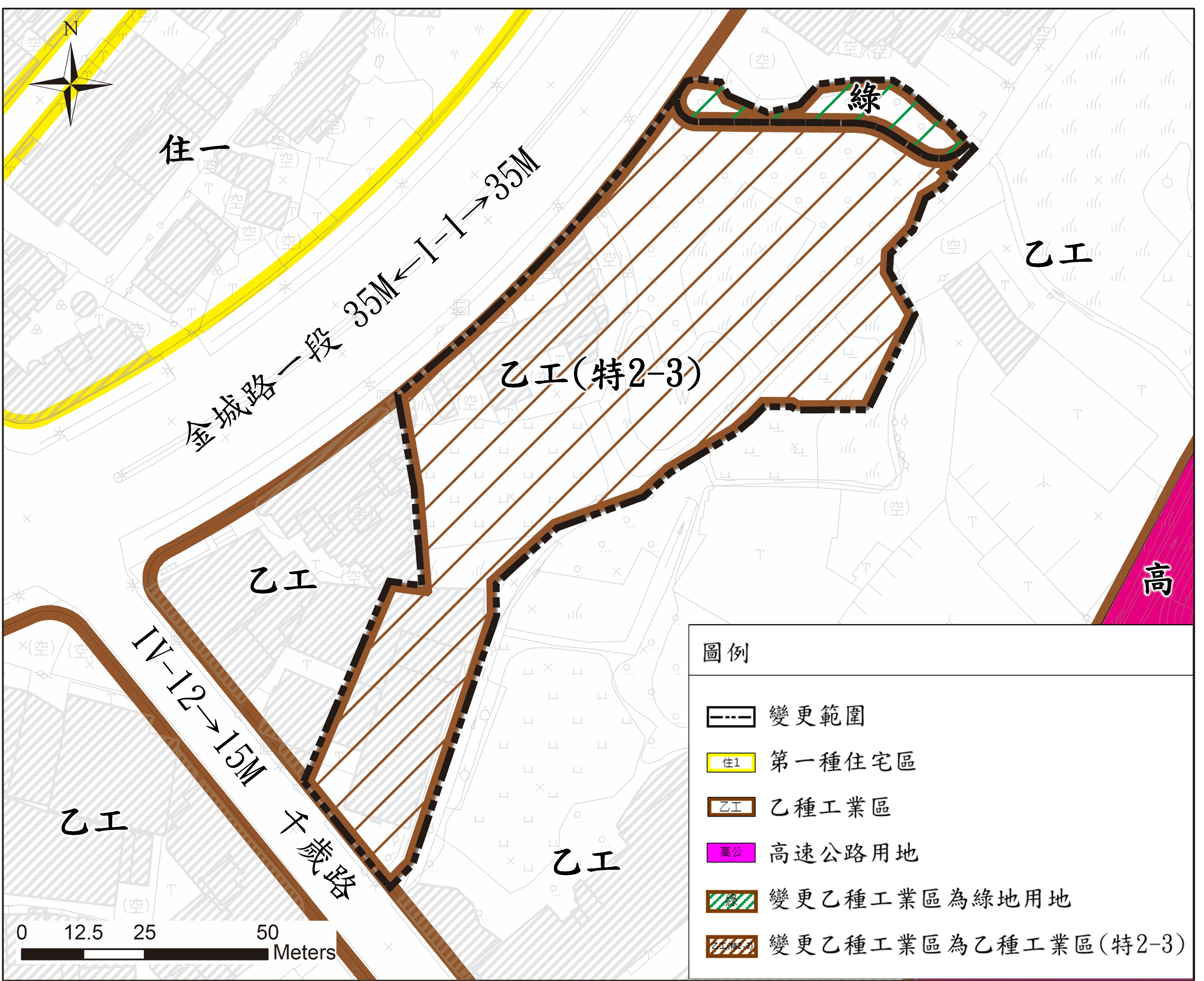 圖3都市計畫變更內容示意圖