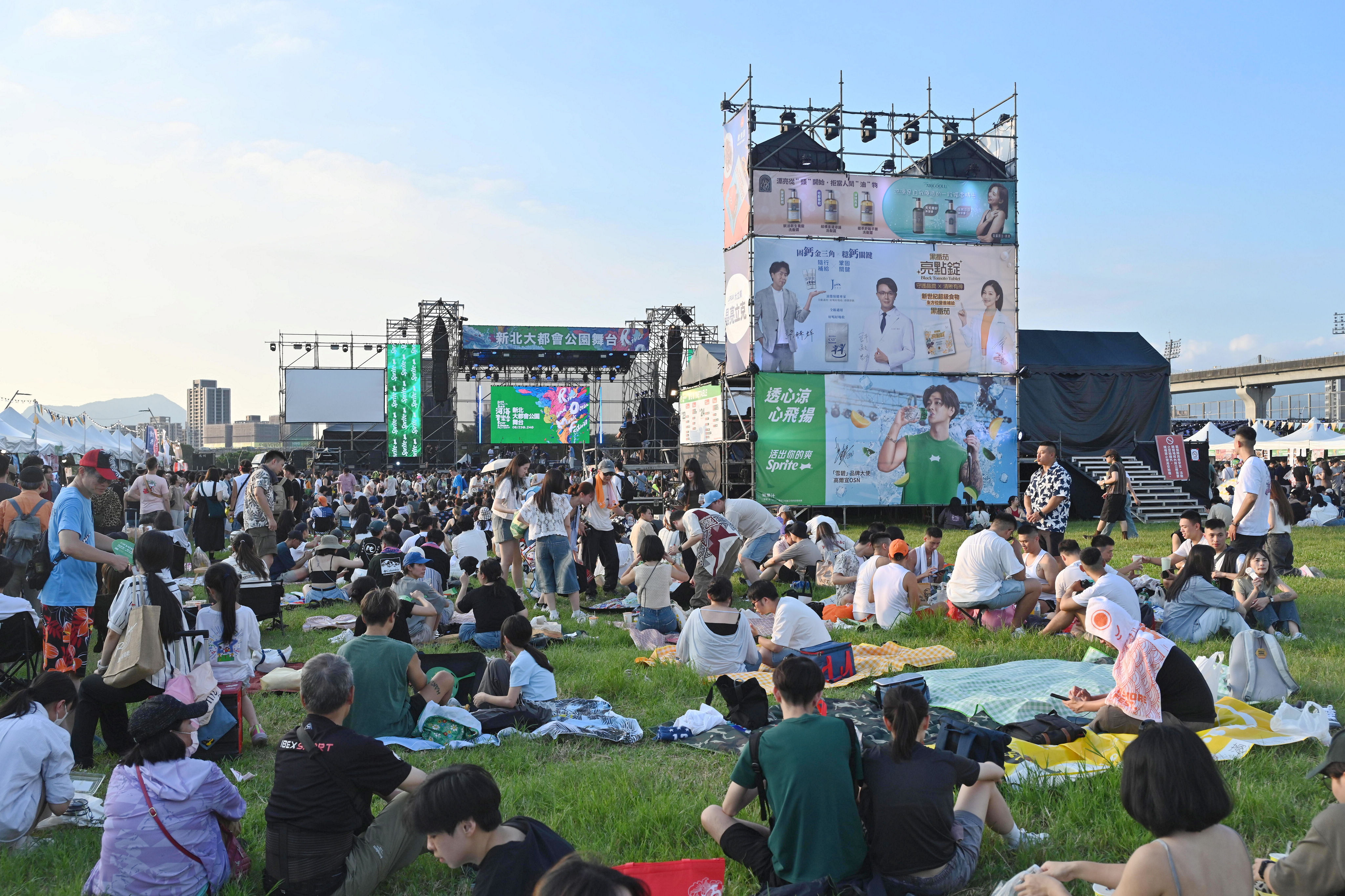 2025新北市河海音樂季8月23日、24日於新北大都會公園迎來最終場。