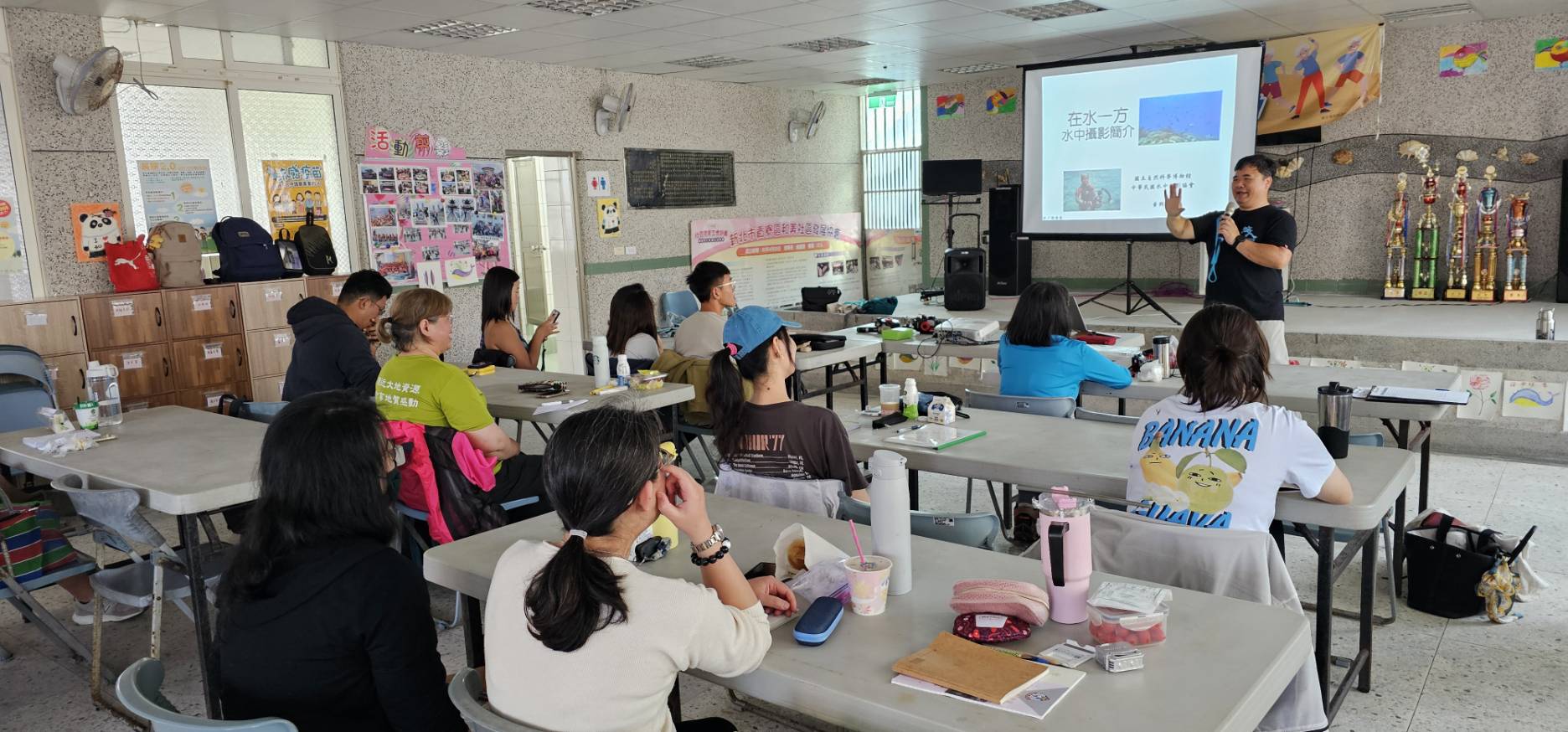 「台灣山海天使環境保育協會」課程中分享珊瑚復育歷程
