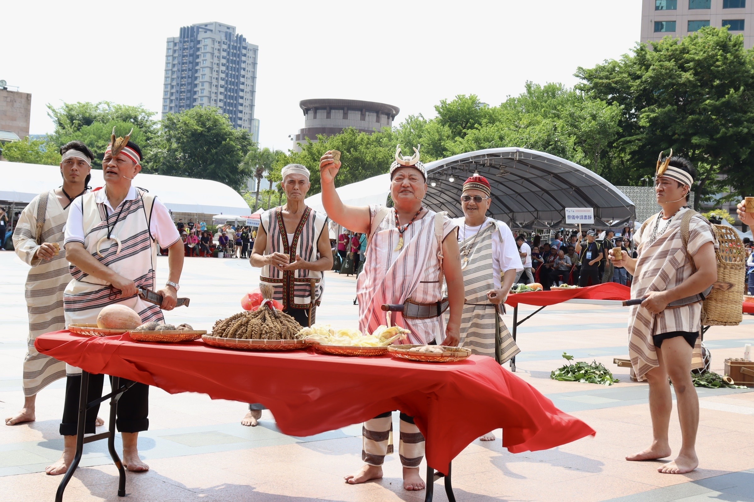 ▲各族祈福儀式。(圖/新北市政府原民局提供)