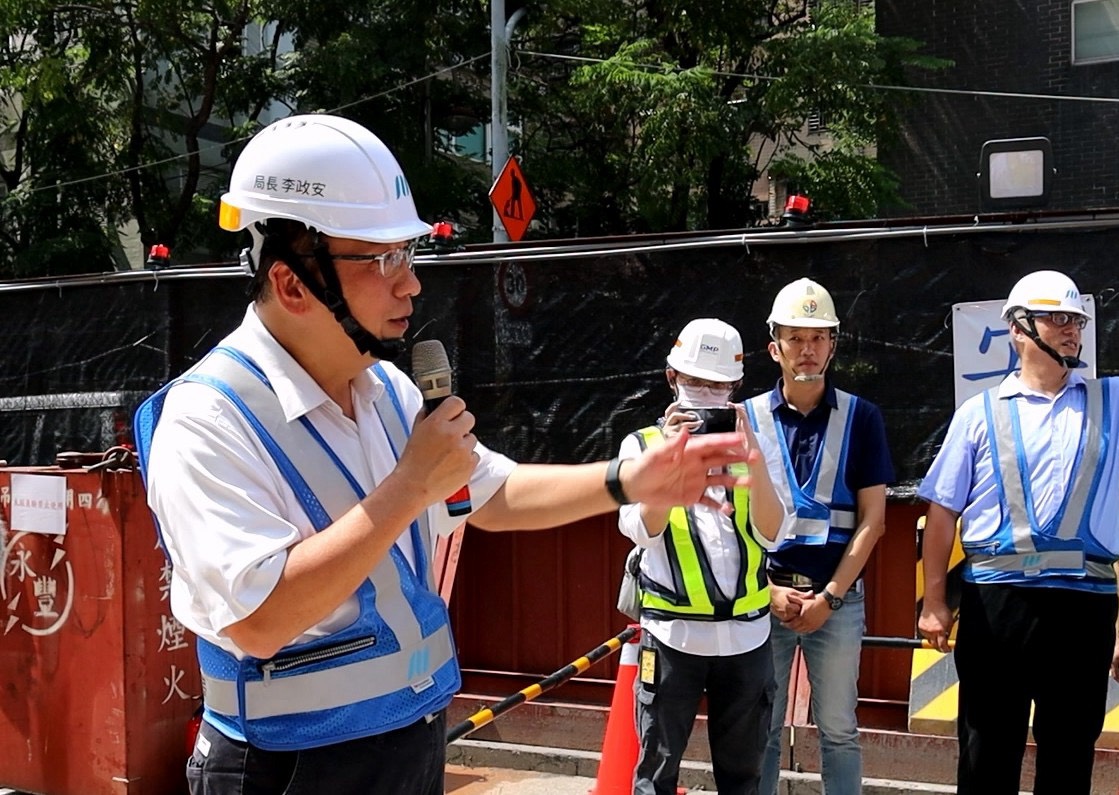 新北捷運局長勉勵團隊安全如期朝2032完工