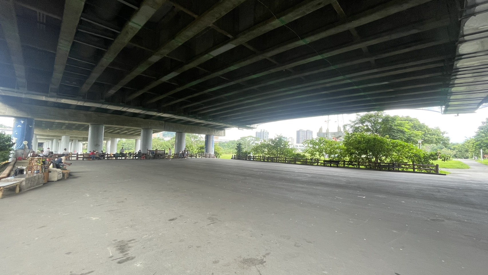 福和橋下永和河濱公園中秋節臨時開設烤肉野炊區