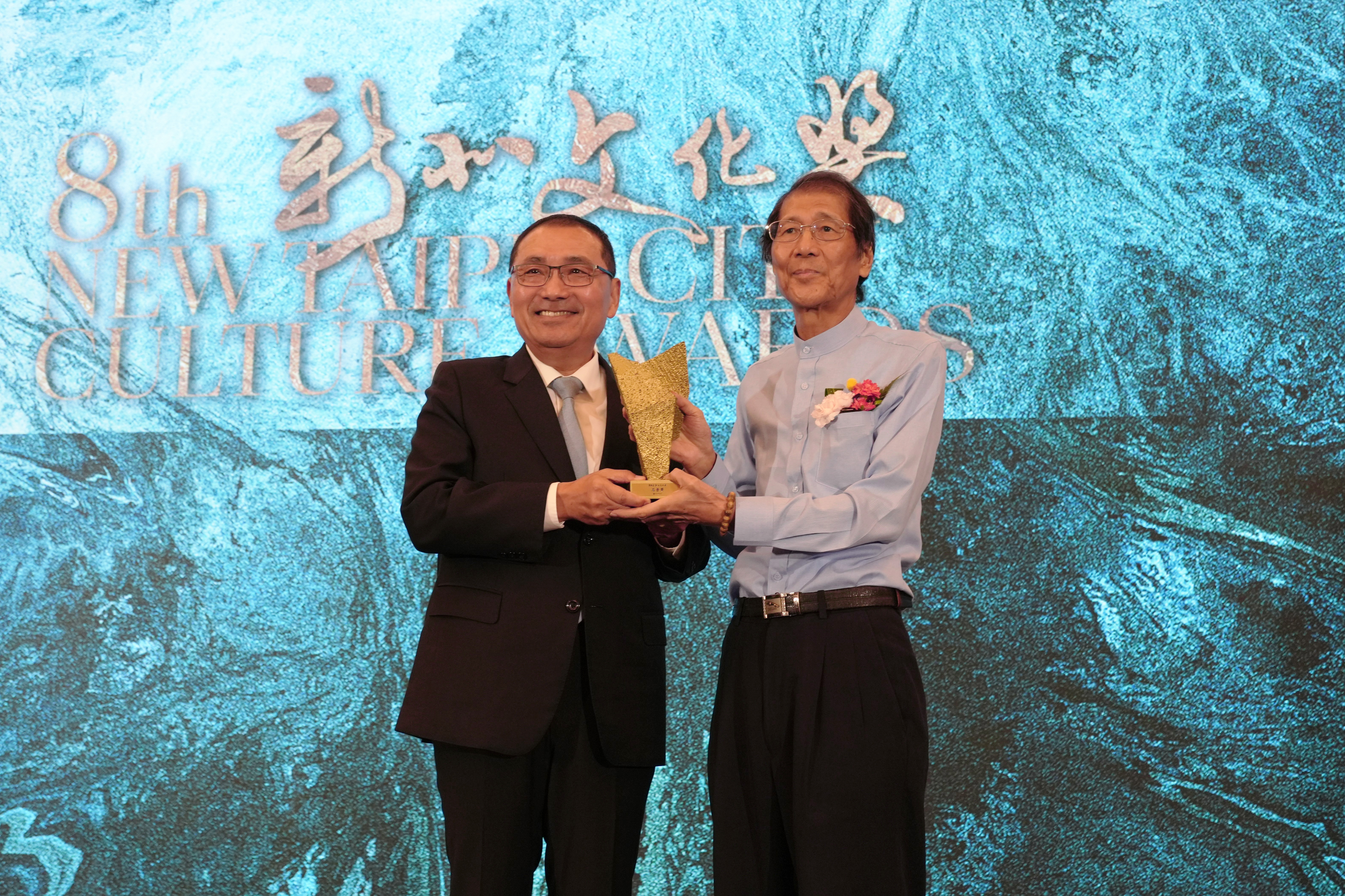 「第8屆新北文化獎」得獎者莊芳榮，長年致力於文化政策推動與文化資產保存。