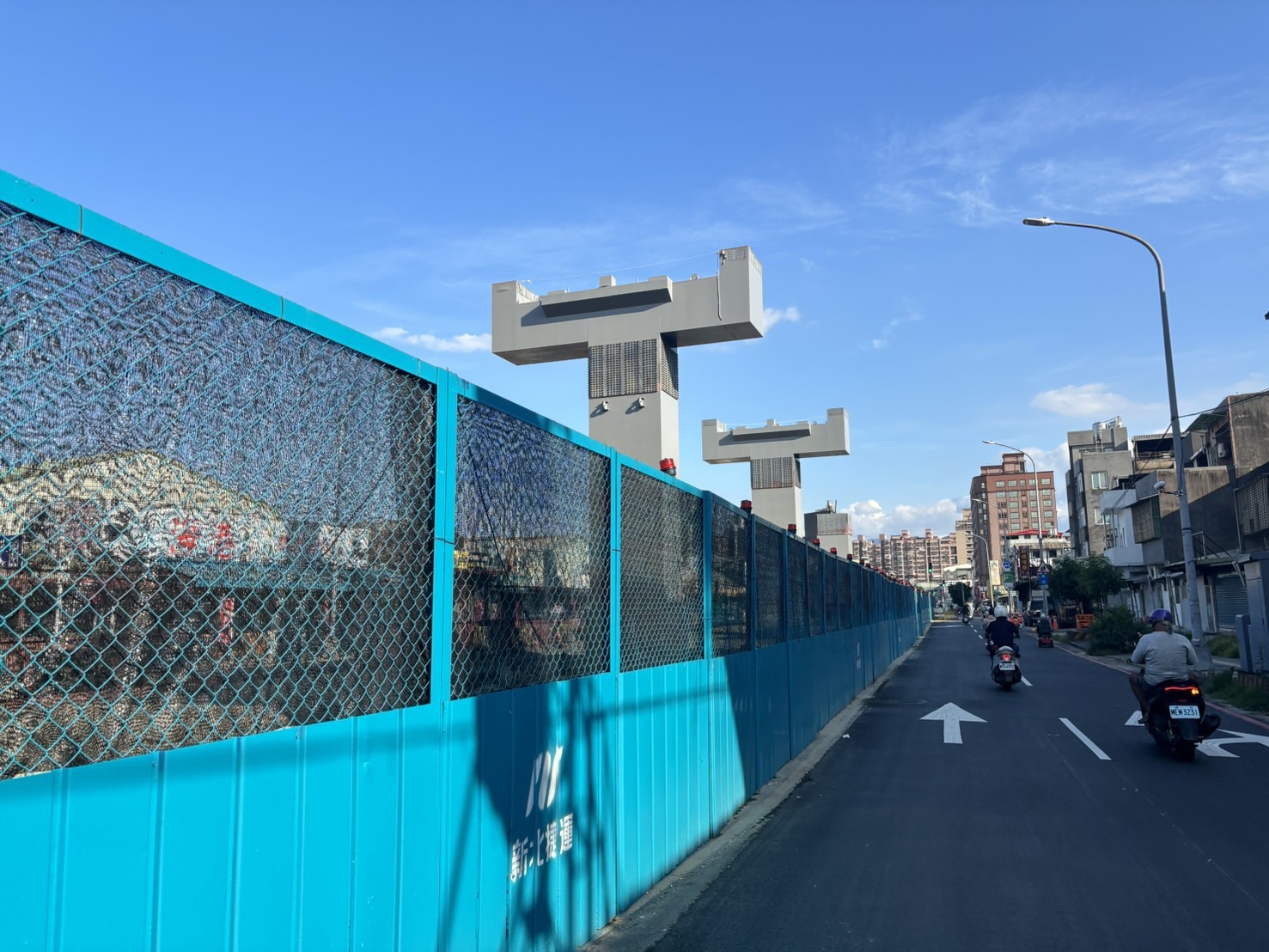 土城樹林線CQ890樹林段施工情形