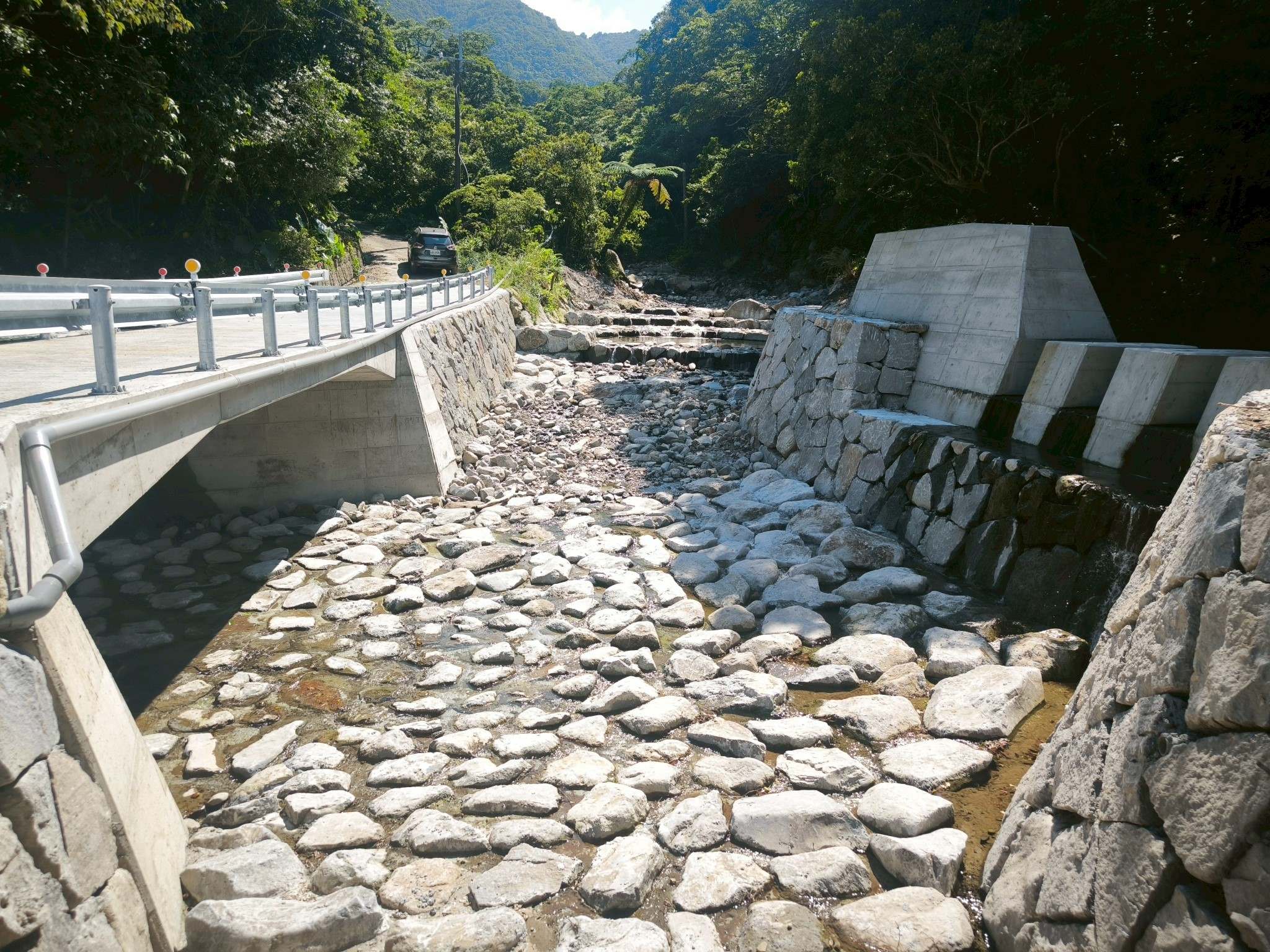 金山區農路及野溪復建工程(施工後)