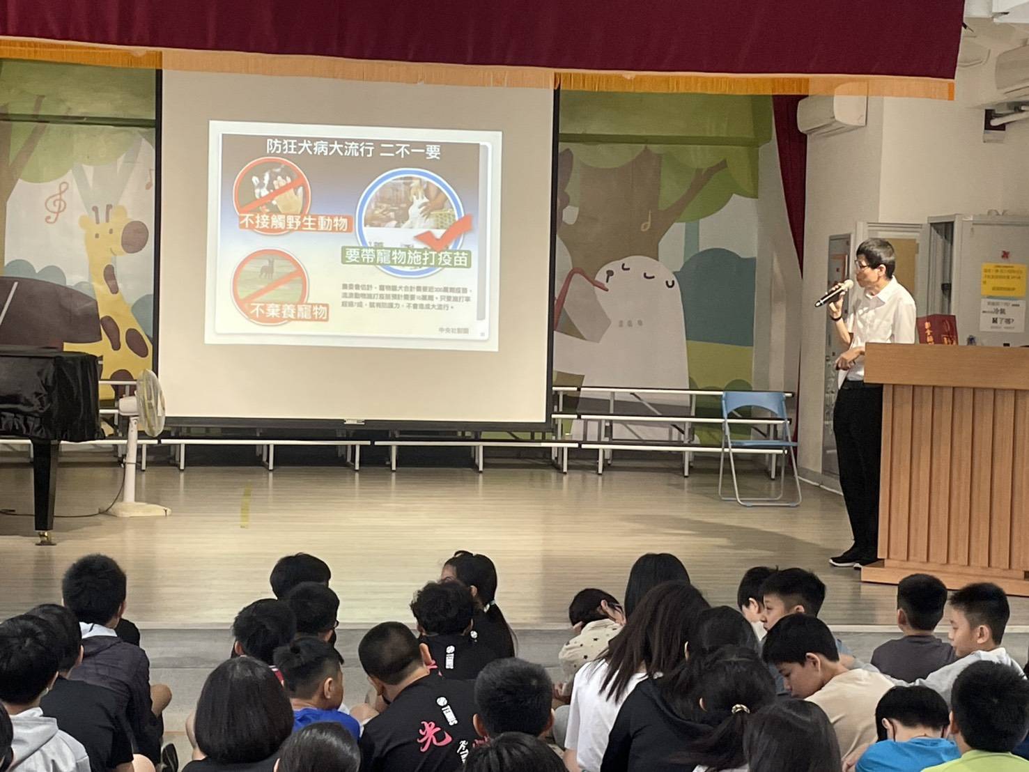 動保處持續在校園推廣正確的動物保健與飼主責任觀念