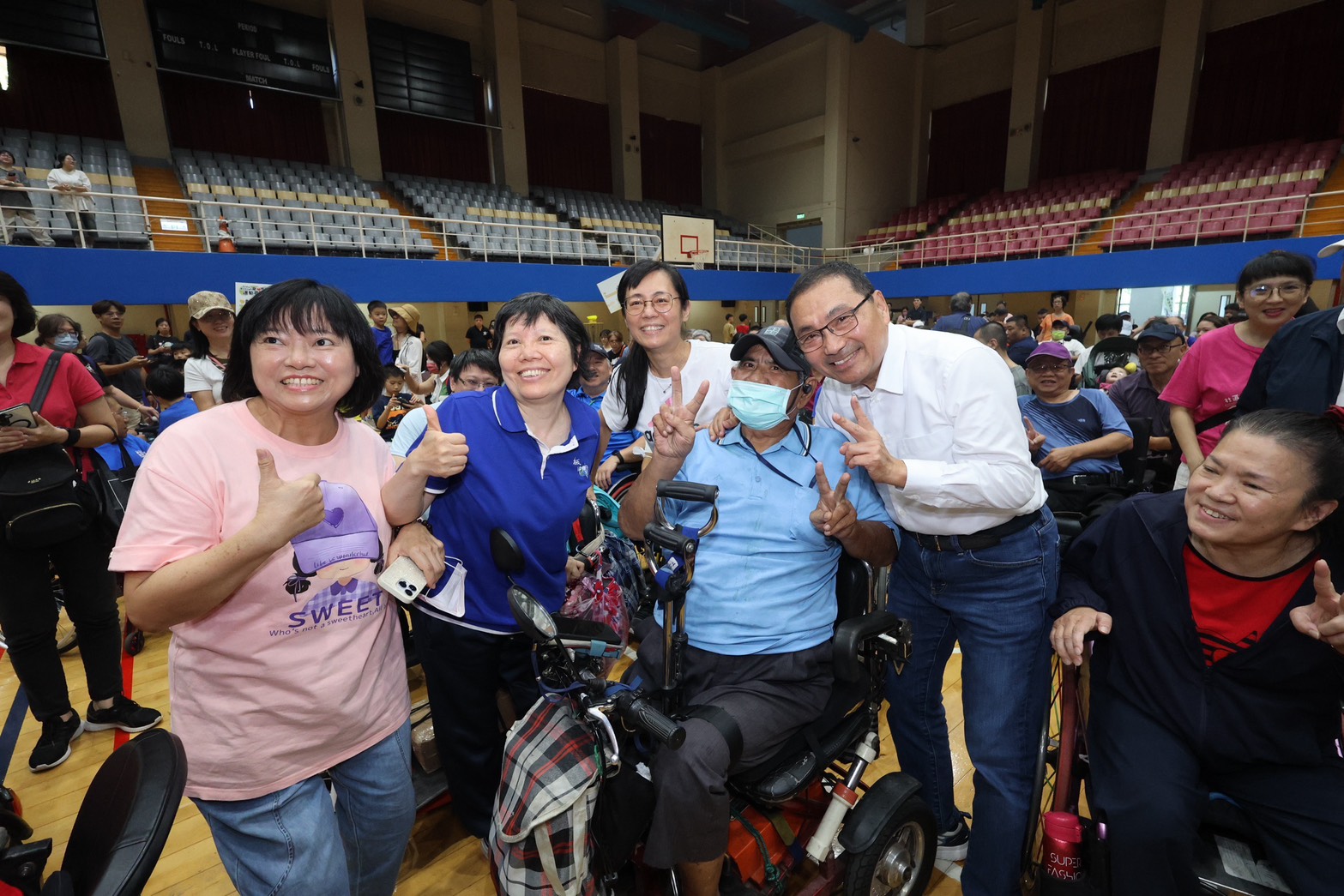 新北市主辦115年全國身障運動會，侯友宜邀請市民朋友一同共襄盛舉
