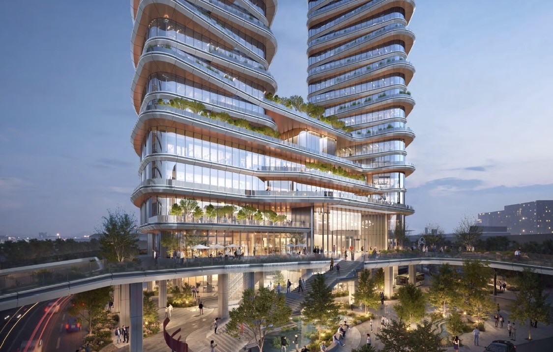 新北首座複合型轉運站示意圖