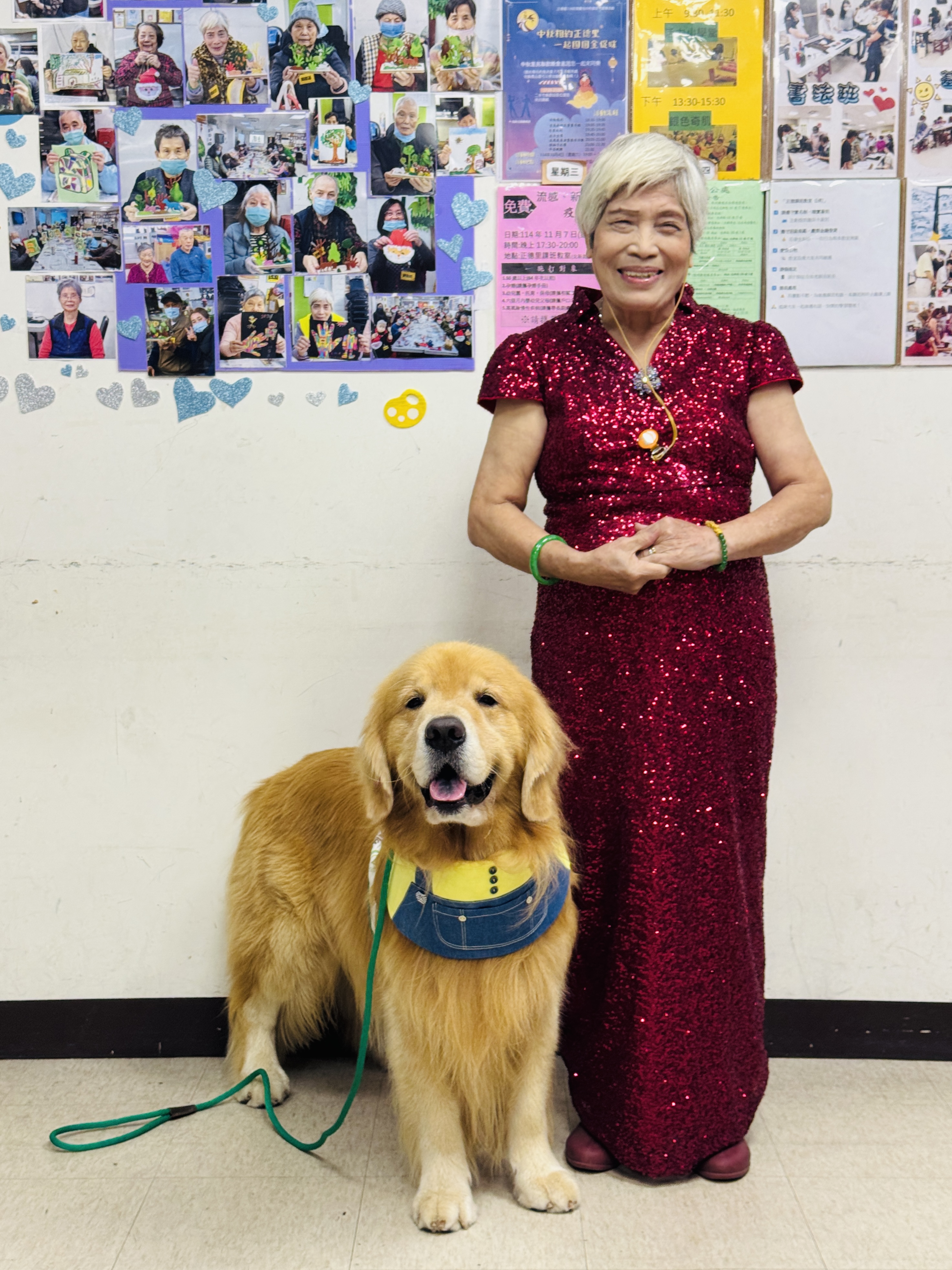 由淡水古蹟博物館與馬偕紀念醫院共同舉辦的「動物輔療成果發表會」，將由治療犬協助淡水區正德里的長者走秀，還有免費健檢、行動博物館等攤位，歡迎有興趣的人前來參與。