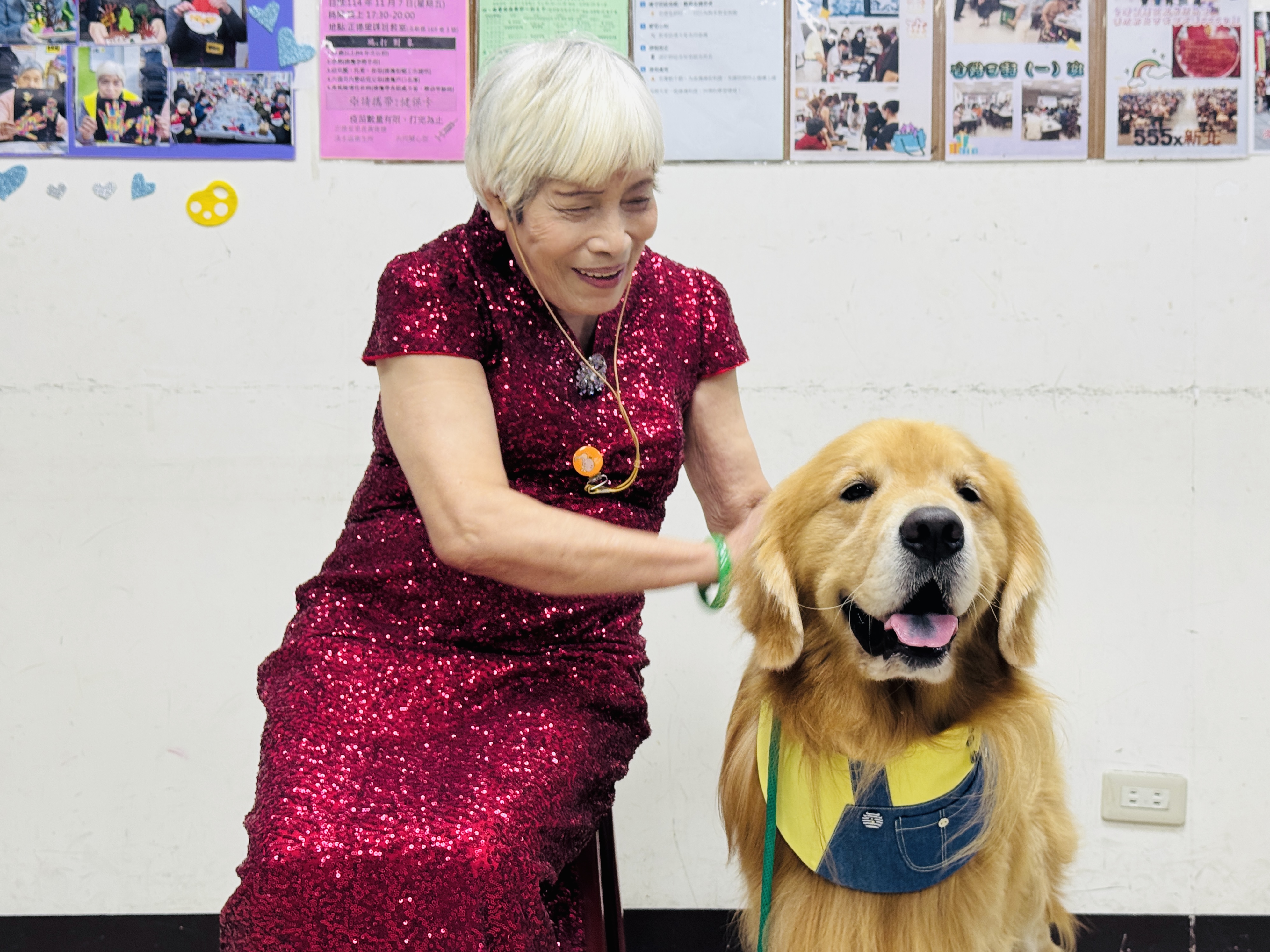 由淡古與馬偕紀念醫院共同舉辦的「動物輔療成果發表會」，將由治療犬協助淡水區正德里的長者走秀，還有免費健檢、行動博物館等攤位，歡迎有興趣的人前來參與。