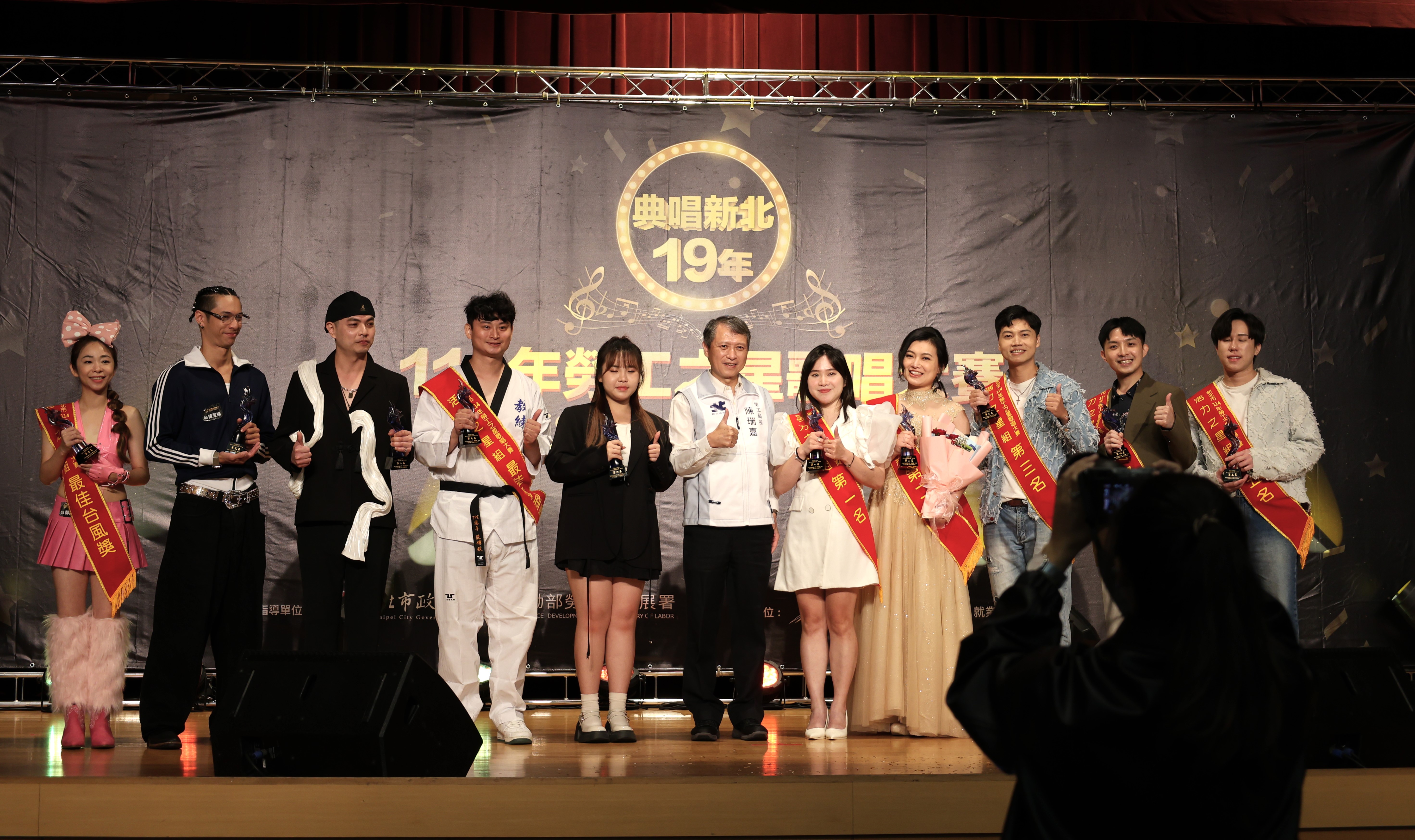 活力之星組得獎者大合照。