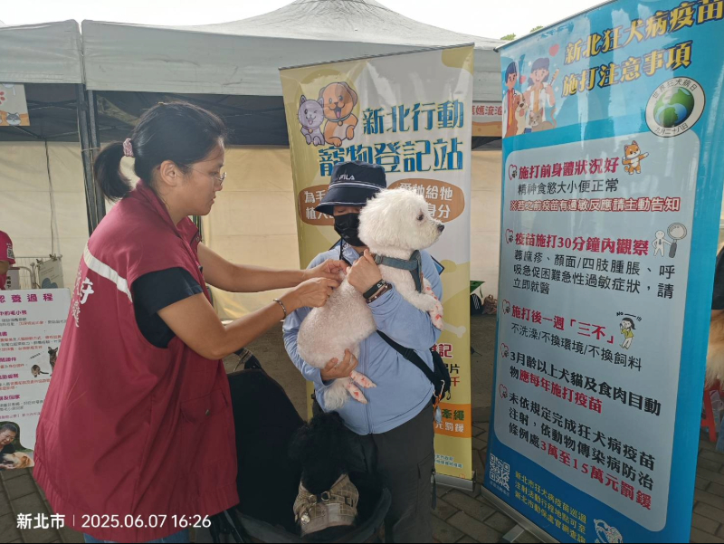  動保處於12月底前已規劃舉辦14場免費巡迴注射場次