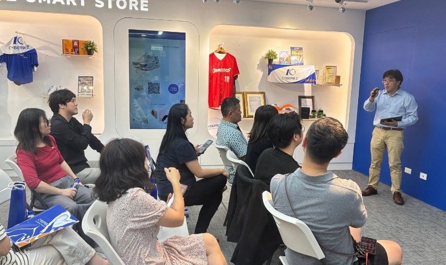 「土城電商基地」打造完整創業輔導機制，並率進駐團隊至CYBERBIZ參訪。