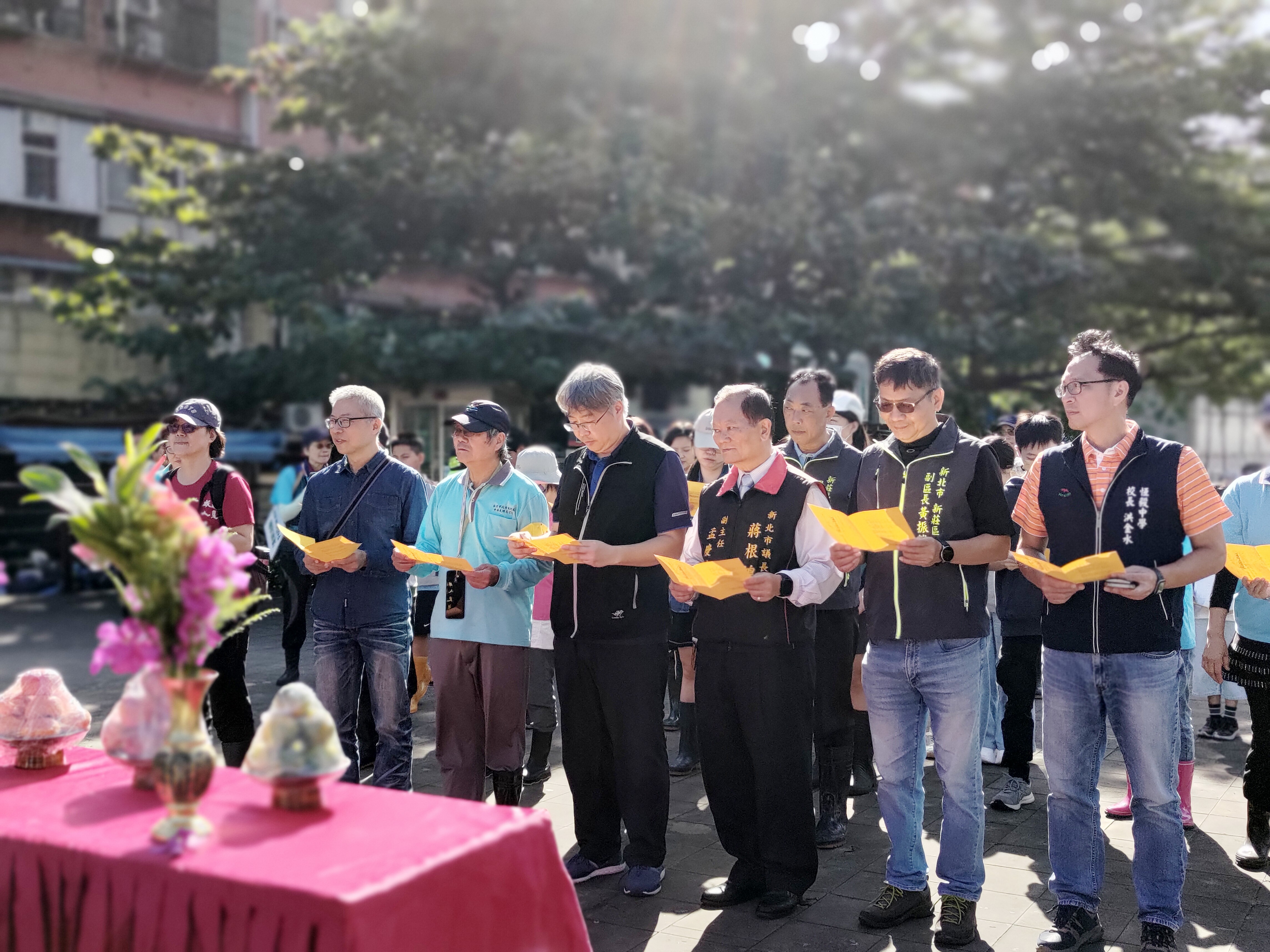 重現古老的「祭水官」儀式，祈求風調雨順、國泰民安