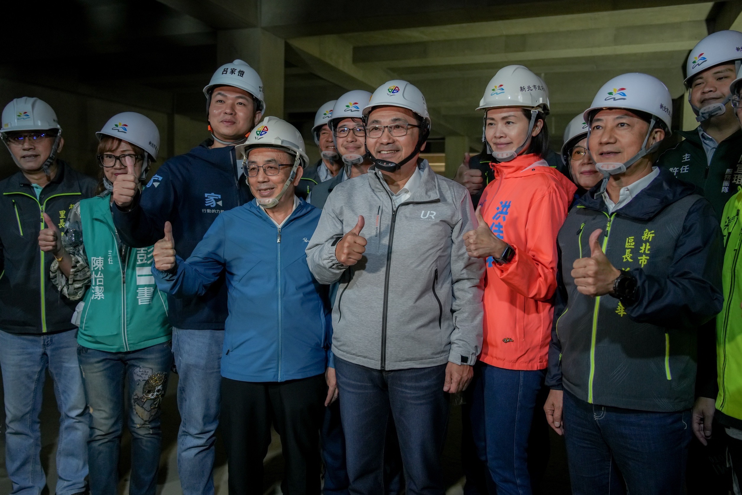 與會貴賓對地下滯洪池工程規模感到驚嘆