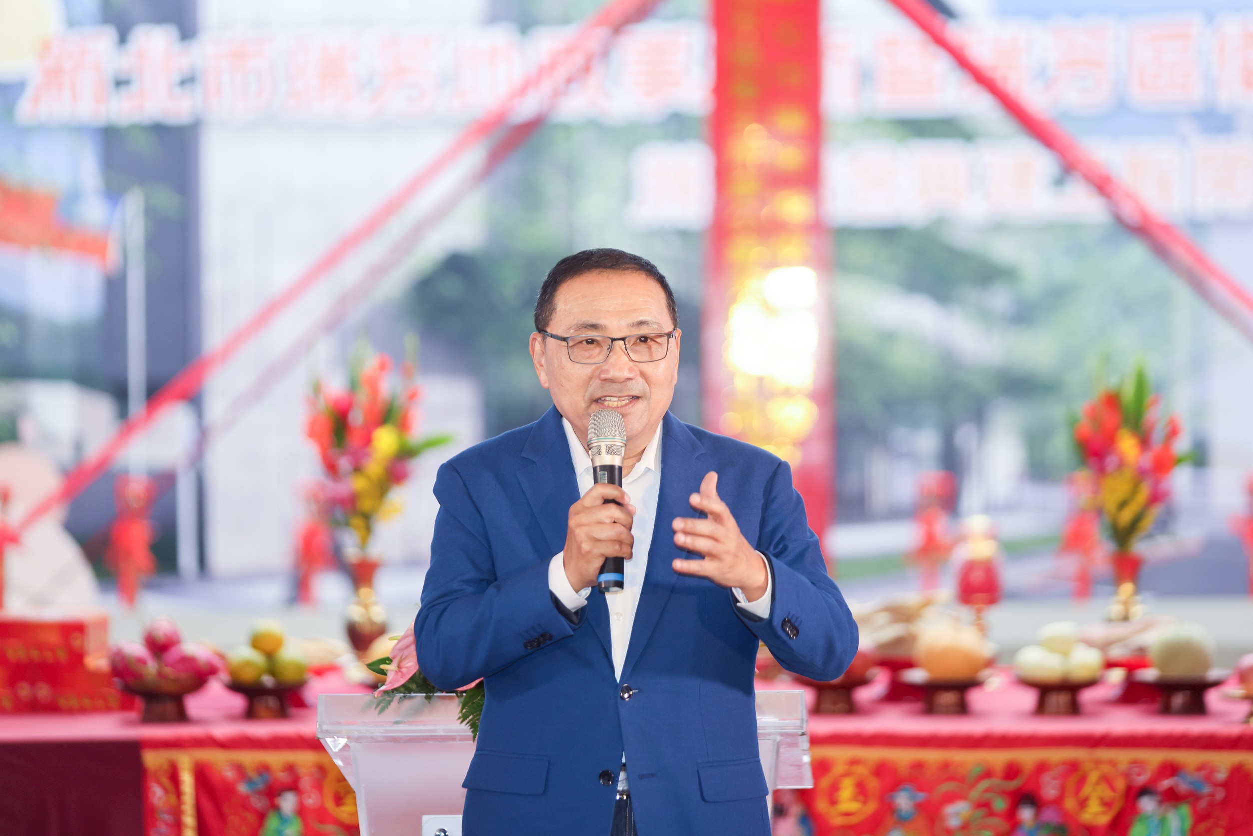 侯友宜表示，聯合辦公廳舍規劃地下2層、地上8層，預計117年7月完工。