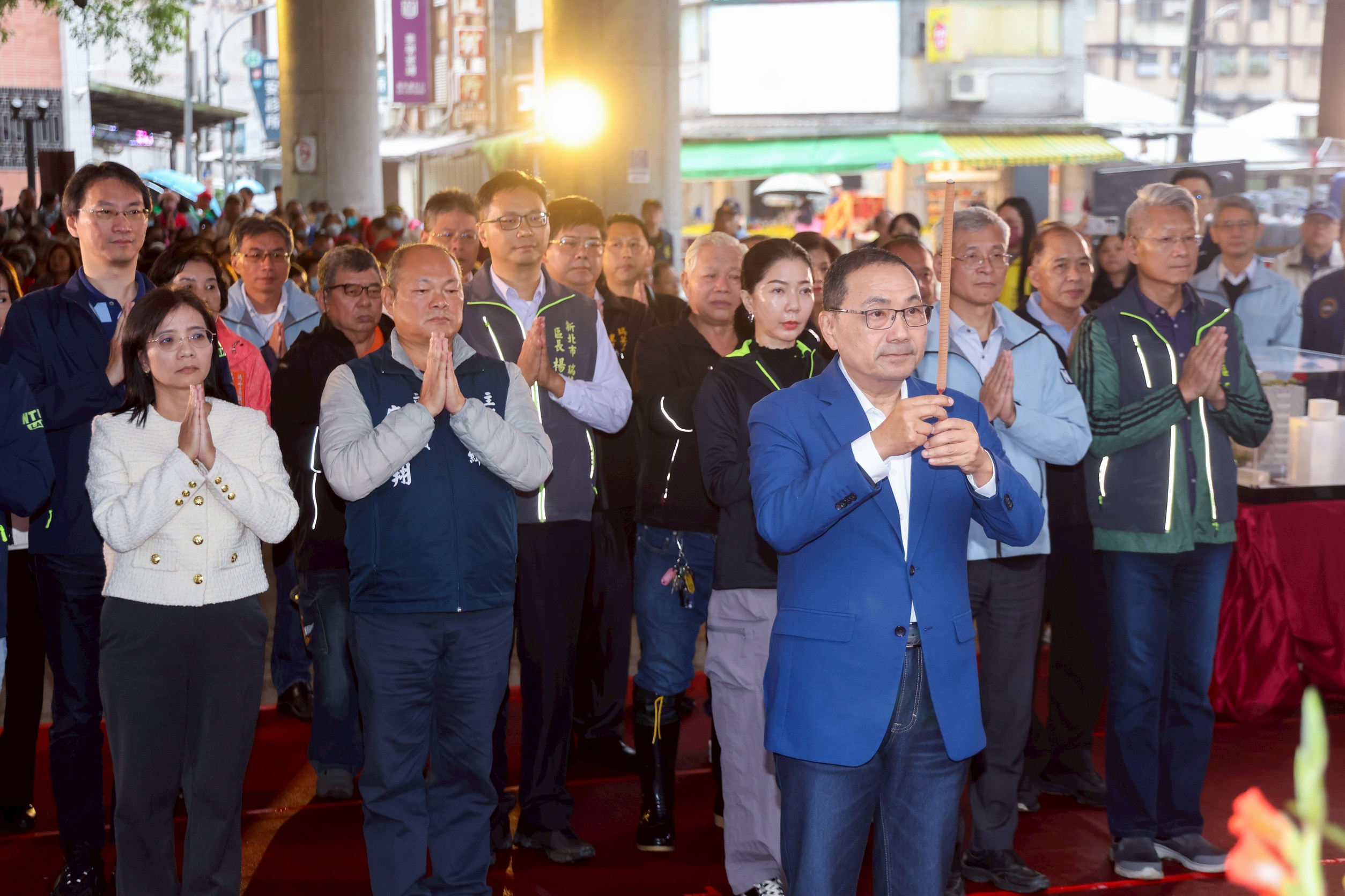 新北市政府今（21）日舉行瑞芳地政事務所暨衛生所聯合辦公廳舍工程動土典禮。