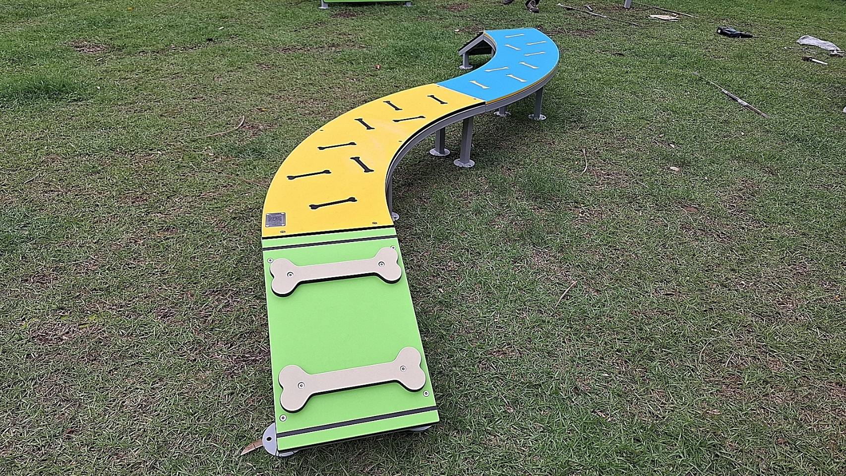 寵物平台爬板，訓練寵物平衡感和膽量促進肢體協調