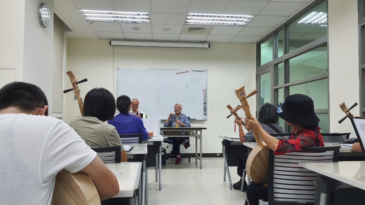 陳寶貴藝師傳習授課