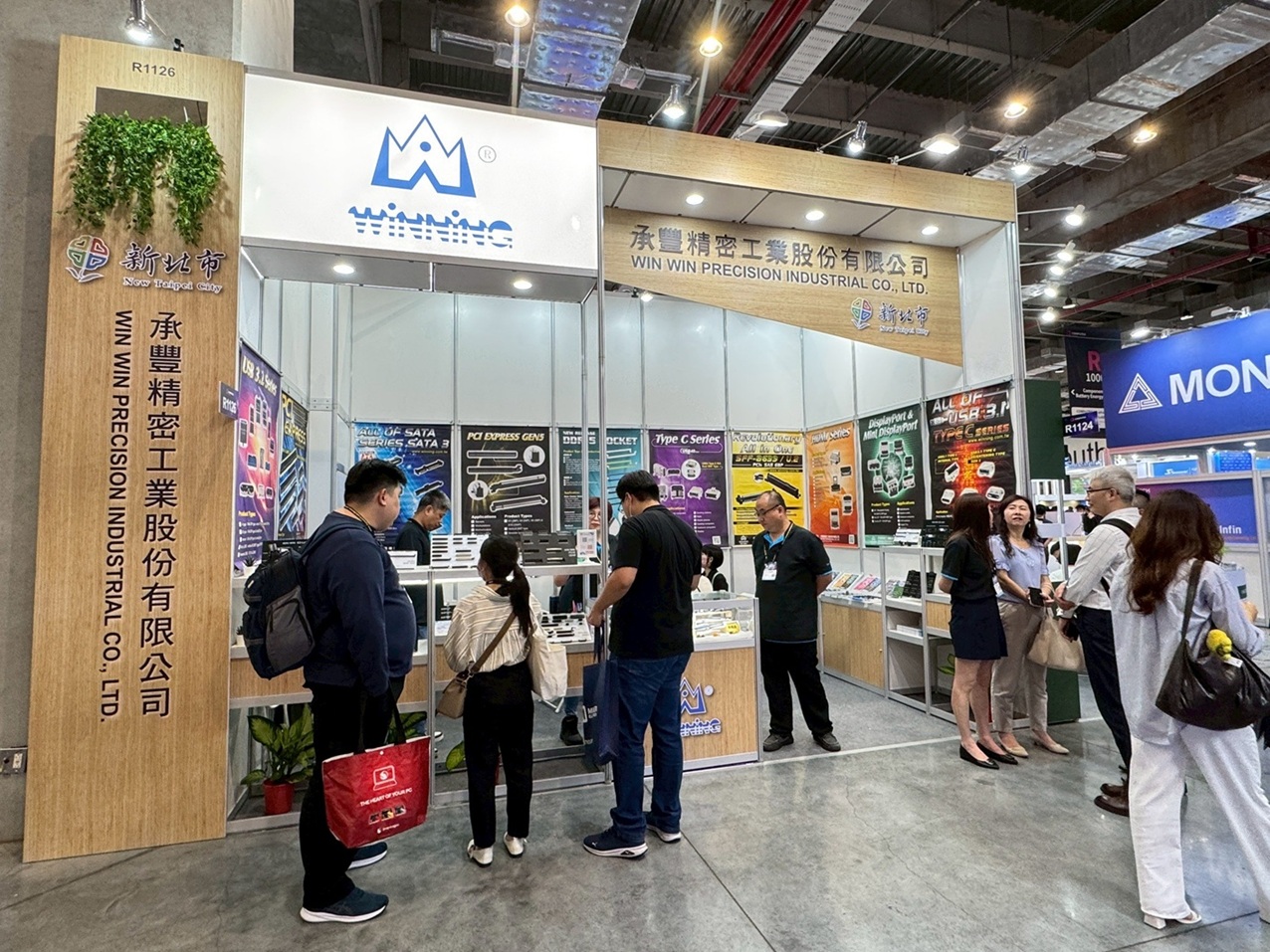 承豐精密工業股份有限公司於今年5月「COMPUTEX 2025」參展