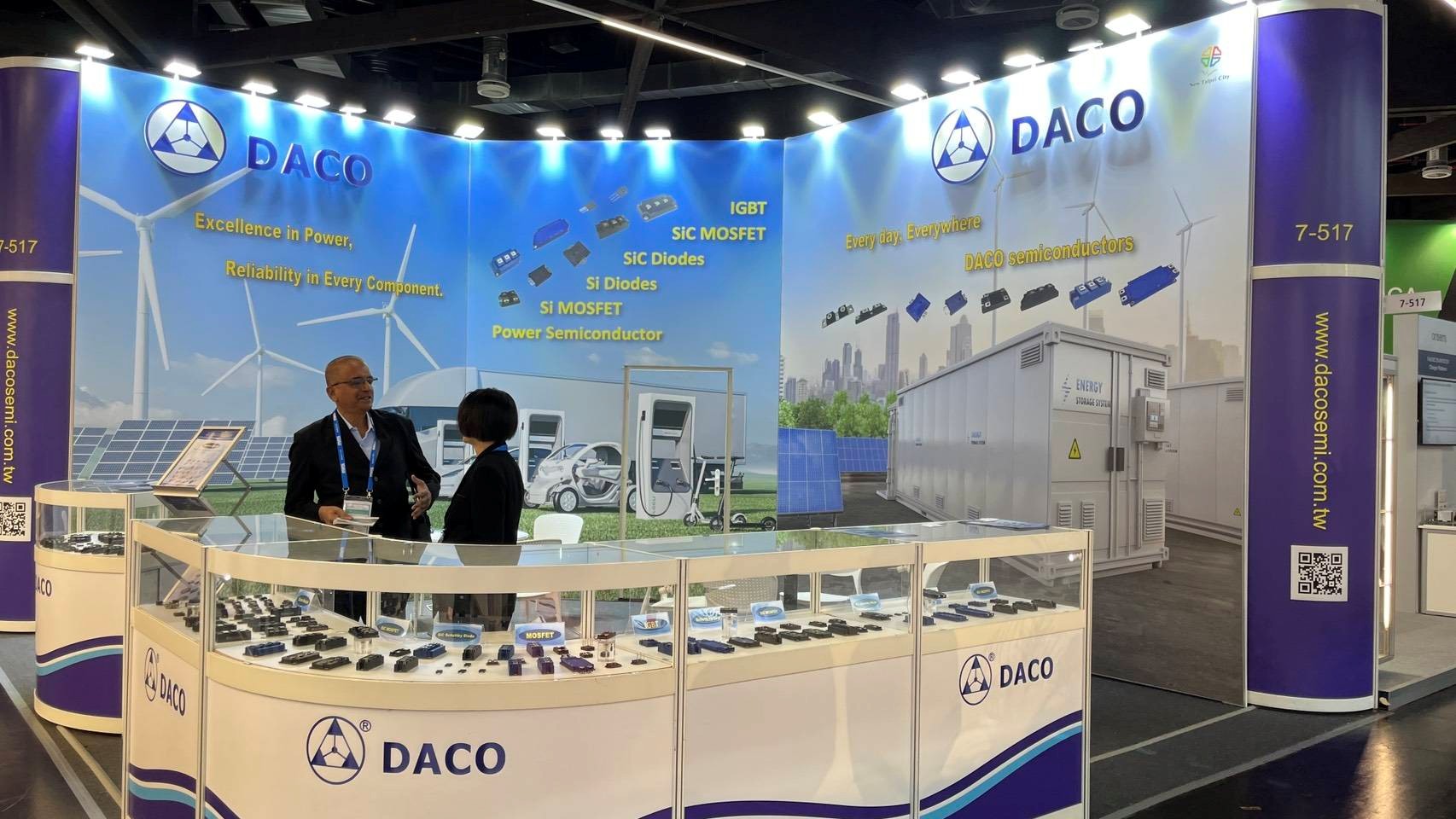 罡境電子股份有限公司於今年5月參加「PCIM Europe 德國紐倫堡電力電子系統及元器件展」