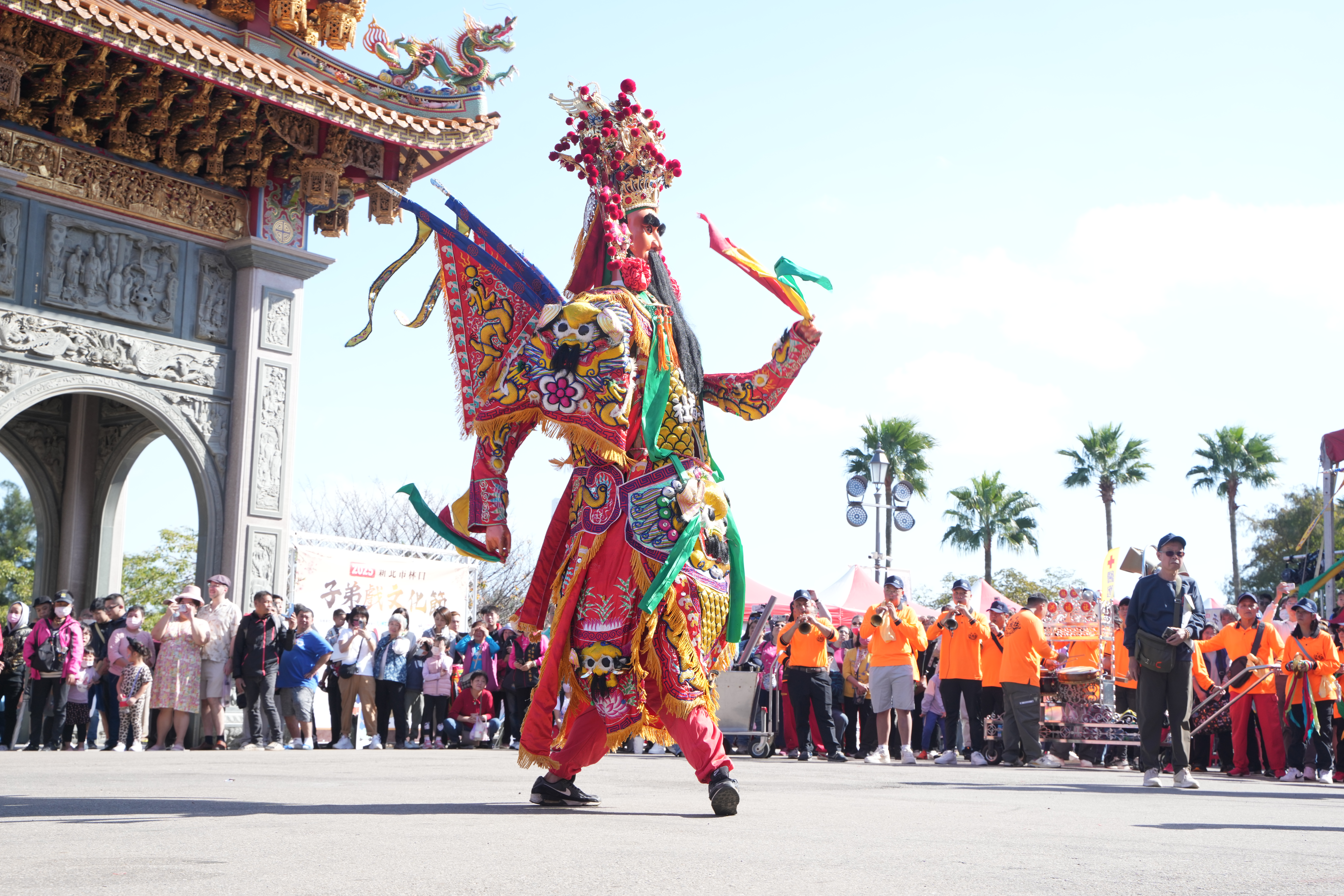 05.林口軒社神將殿前拜廟酬神保平安