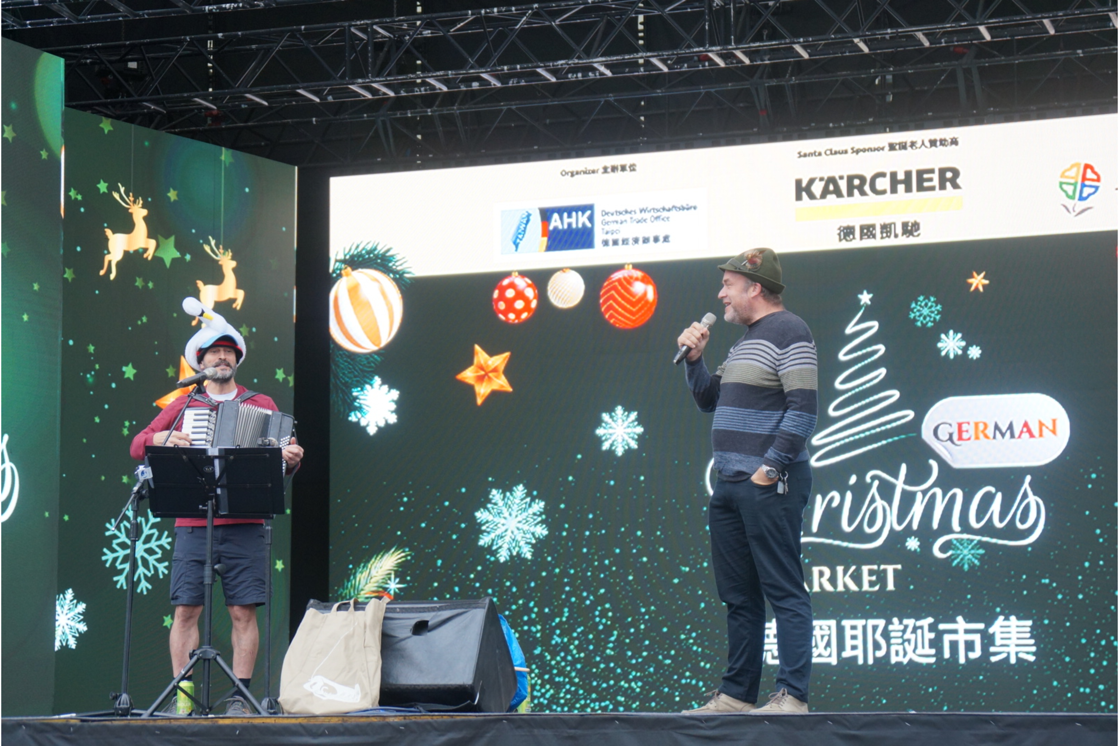  活動安排多場「西洋耶誕金曲演唱」表演，帶來最代表冬日節慶的旋律。(圖為2024年資料照)