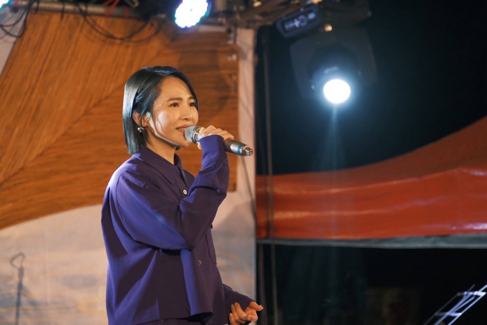 ▲魯凱女聲梁文音演出。(圖/新北市政府原民局提供)