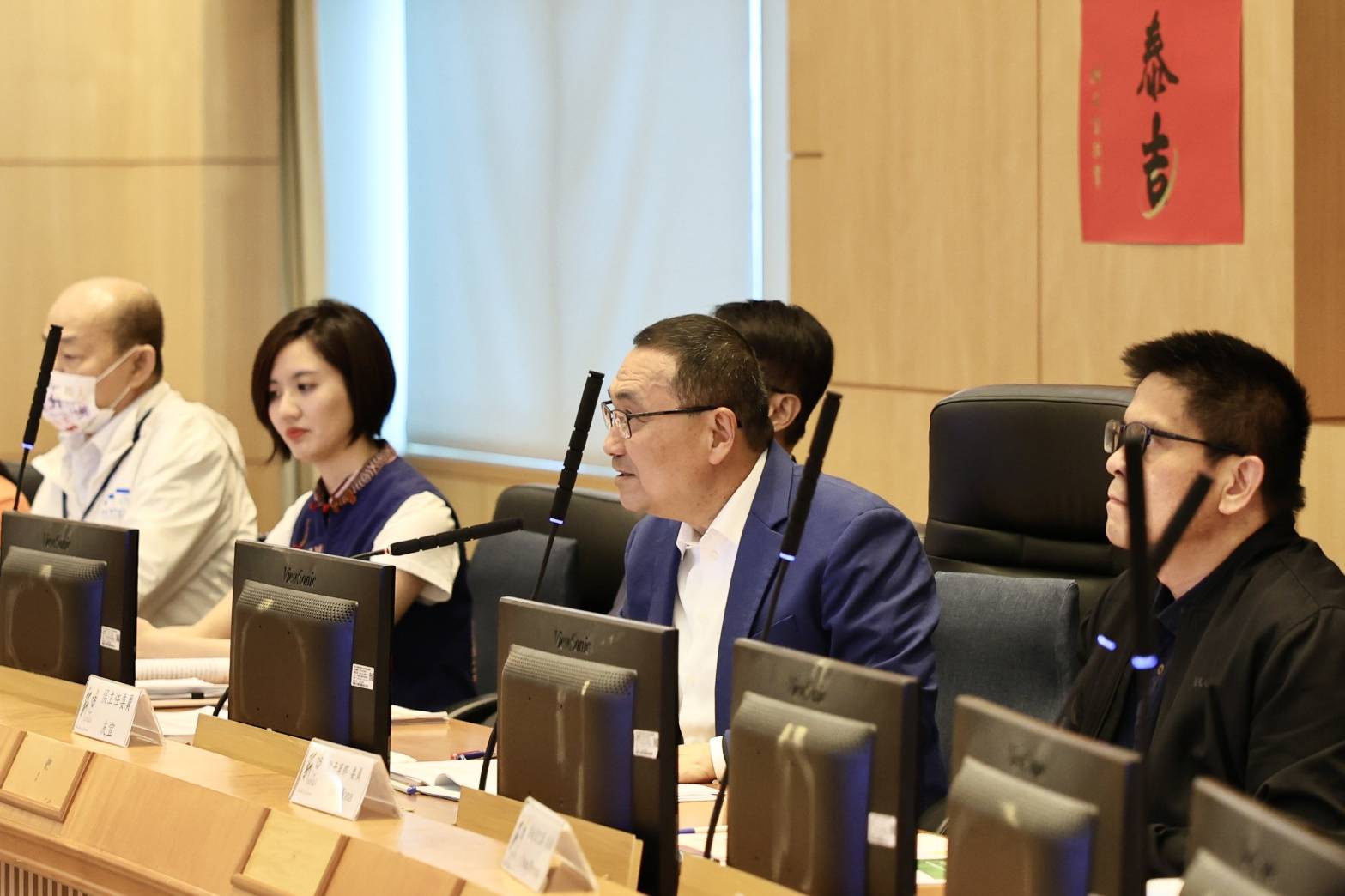 ▲侯友宜市長表示，新北市政府致力讓原住民族語言及文化深耕於新北。(圖/新北市政府原民局提供)