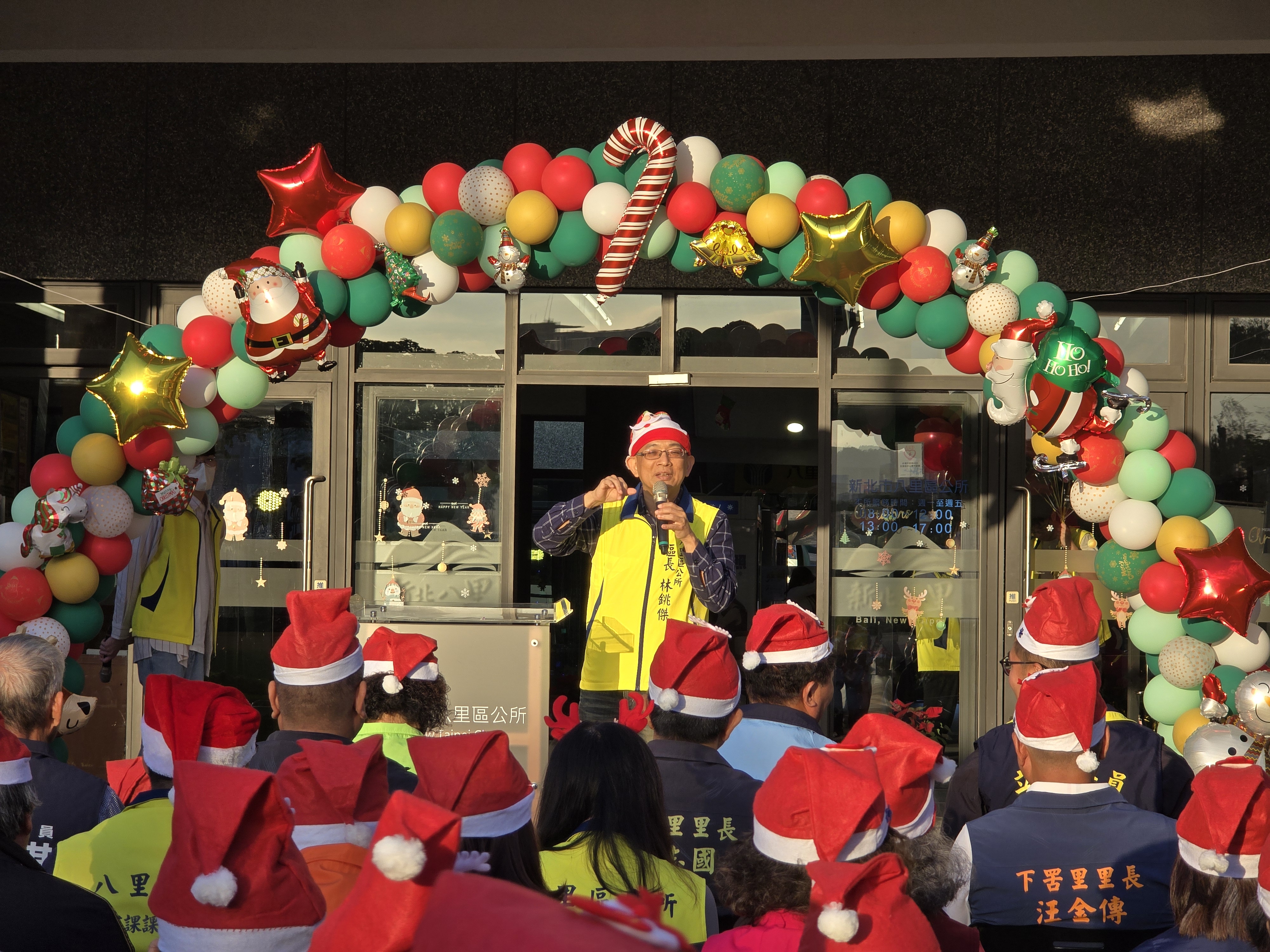 「2025 八里聖誕幸福光園」溫暖點燈5
