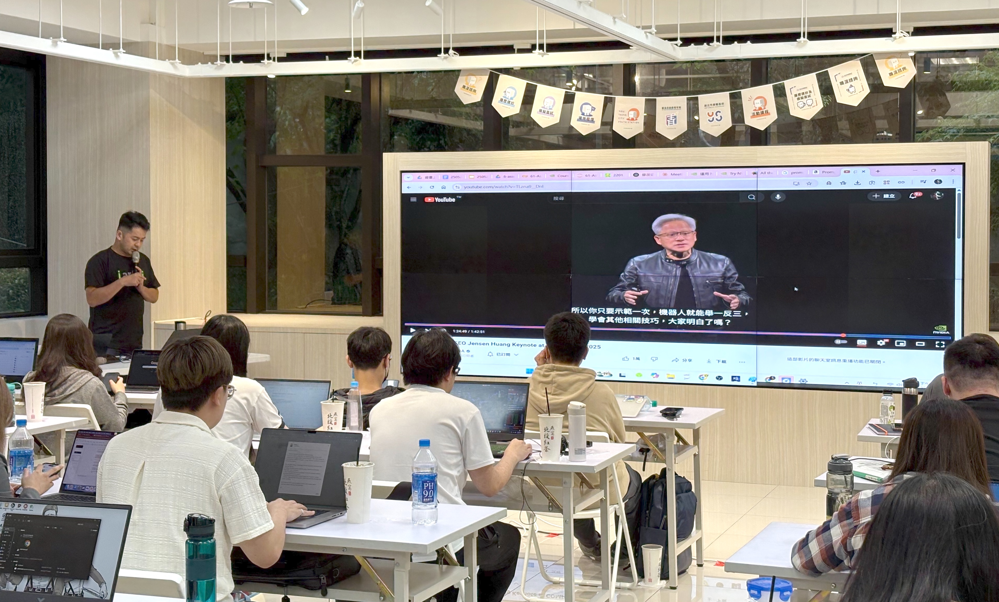 新北市青年局領先全台，開辦 NVIDIA官方AI認證課程。