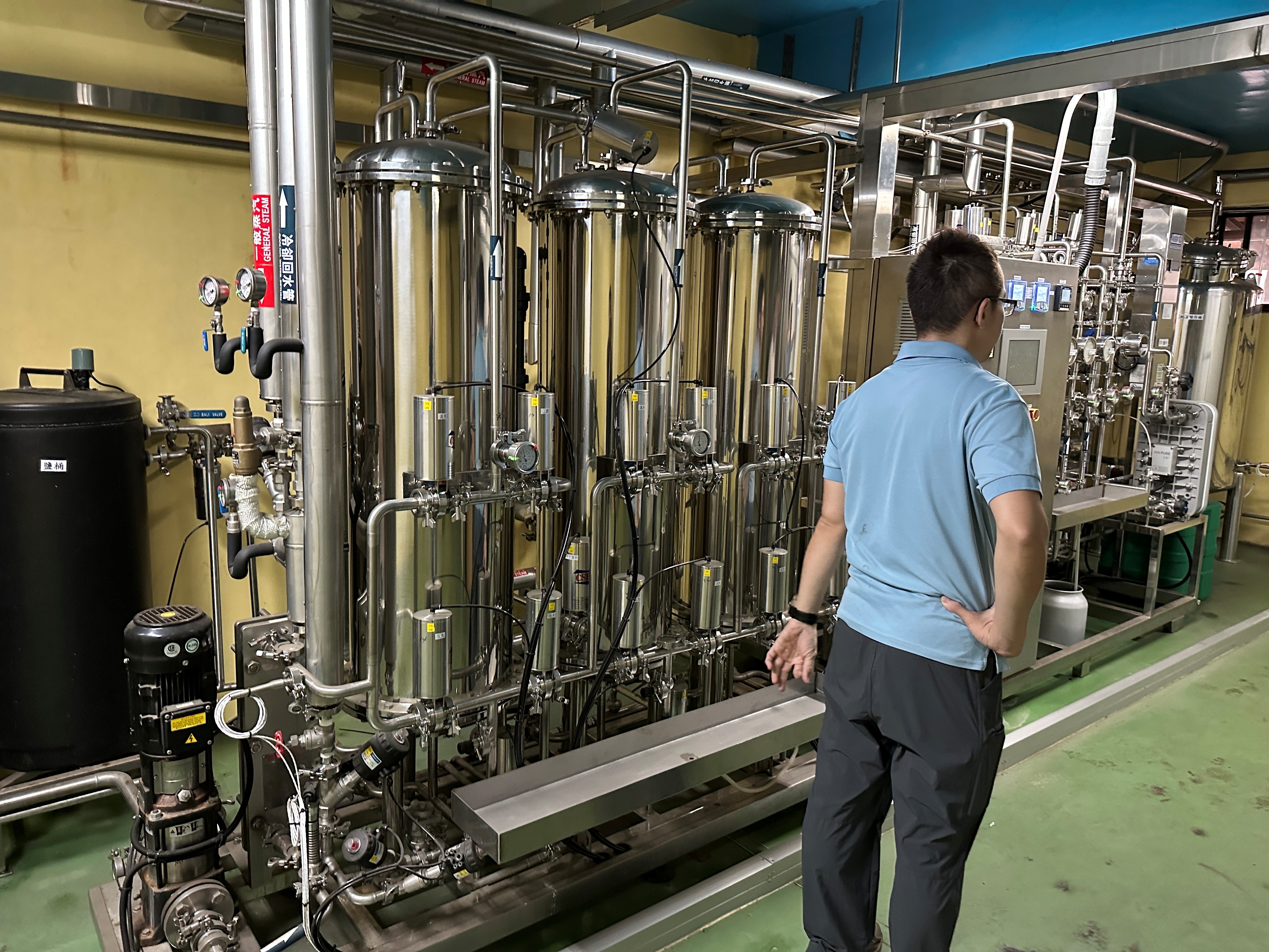  水系統設備檢查