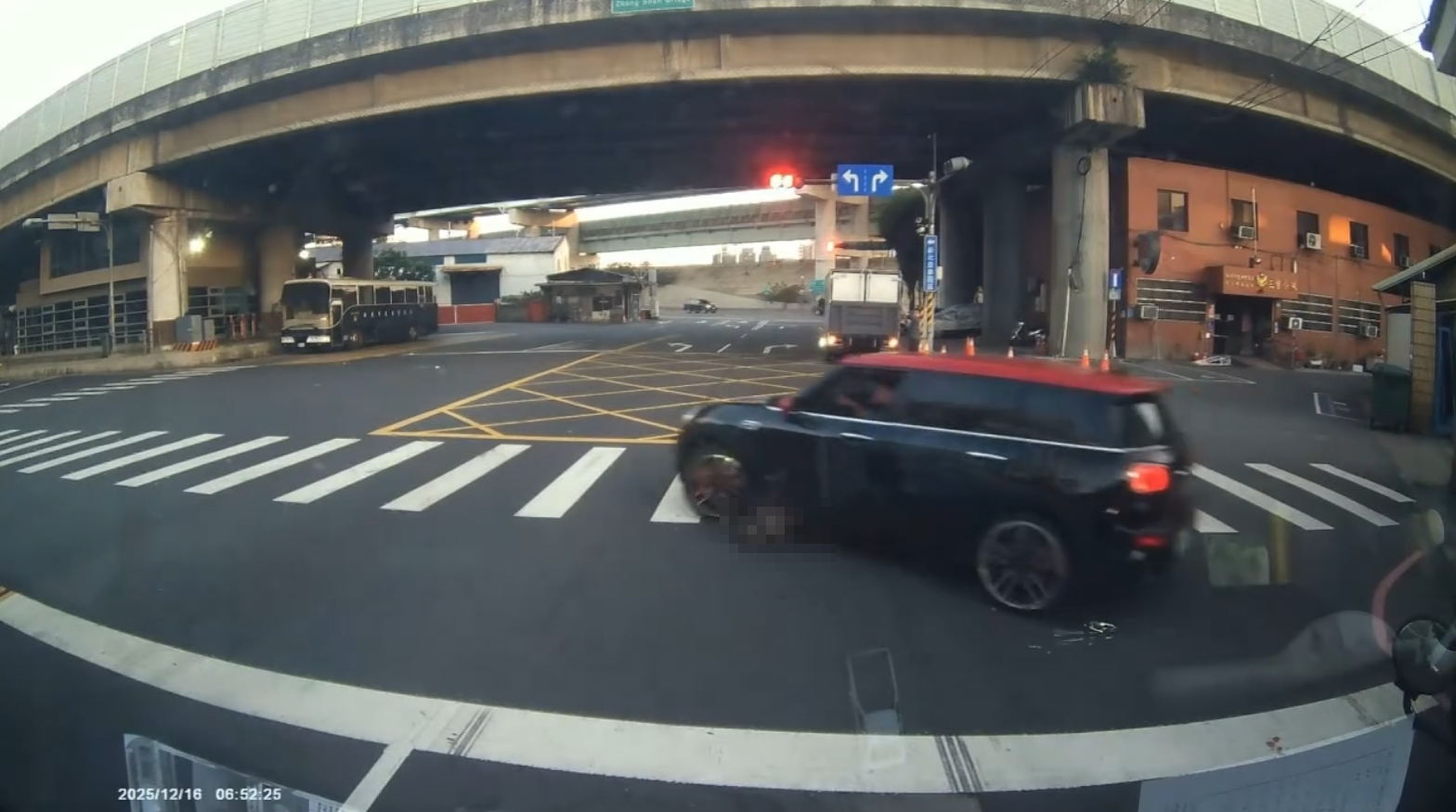  車子輾過犬隻影像截圖2