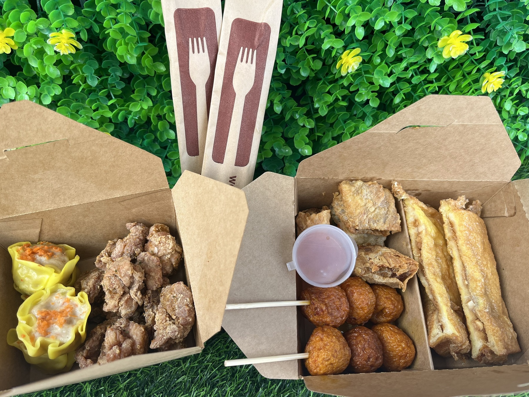 由香港夫妻來台經營的排隊美食餐車，將進駐跨年市集，主打咖哩魚蛋、西多士等道地港味。