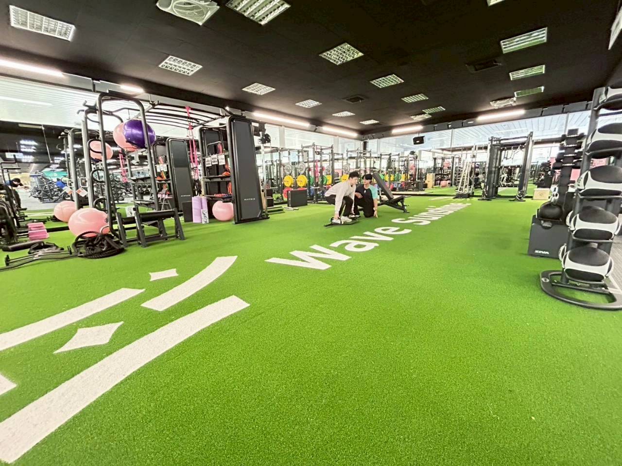 淡水運動中心優化體適能中心擴大至約300坪空間