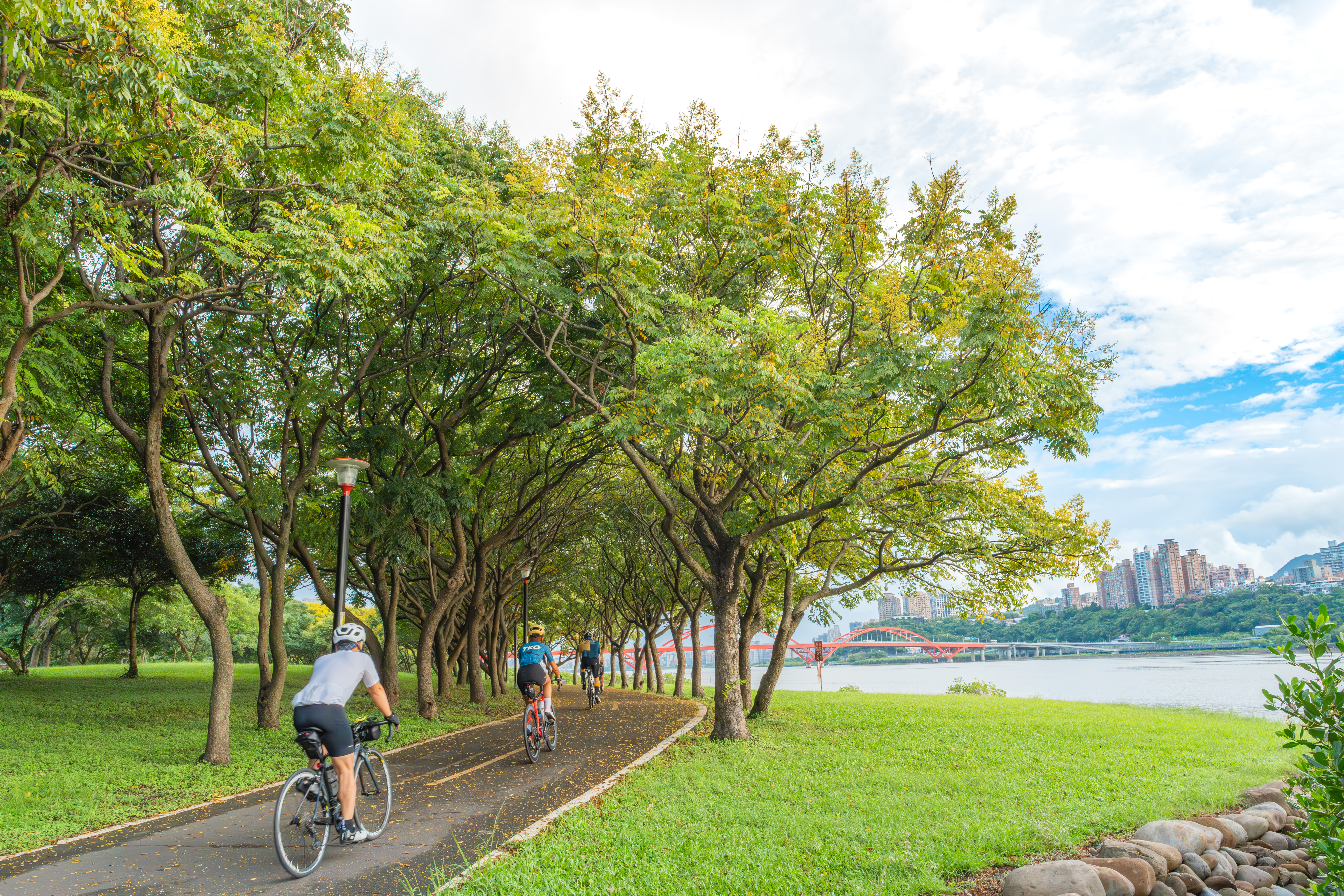  新北河濱自行車道218公里串接北北基桃