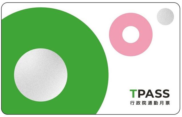 圖2.基北北桃TPASS卡面