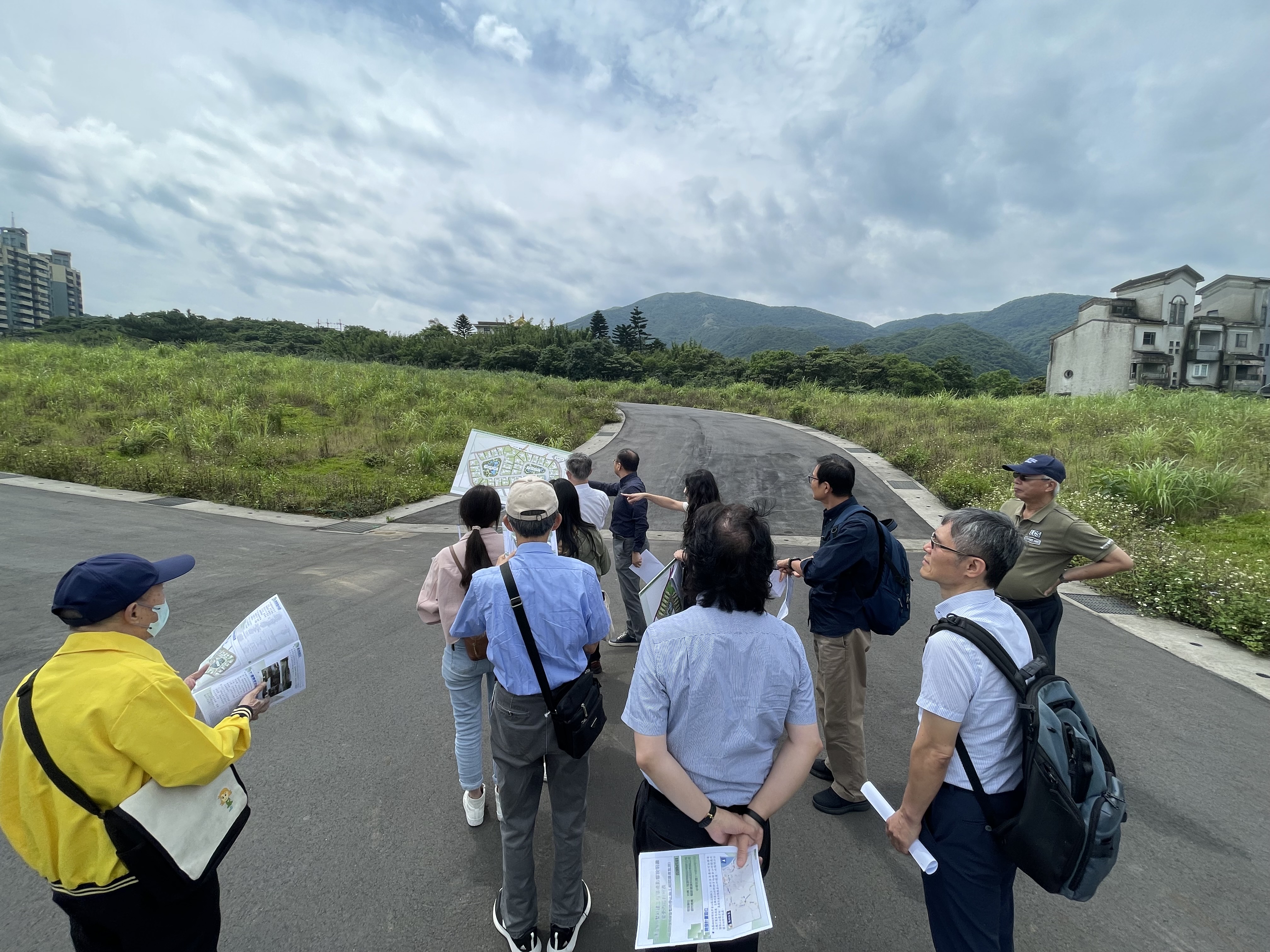 新北市環評委員進行環評開發案現勘