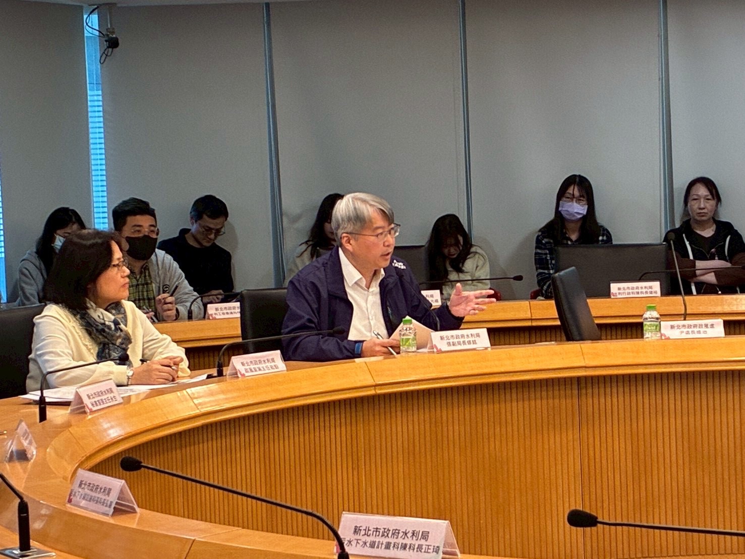 新北市政府水利局張副局長修銘意見交流