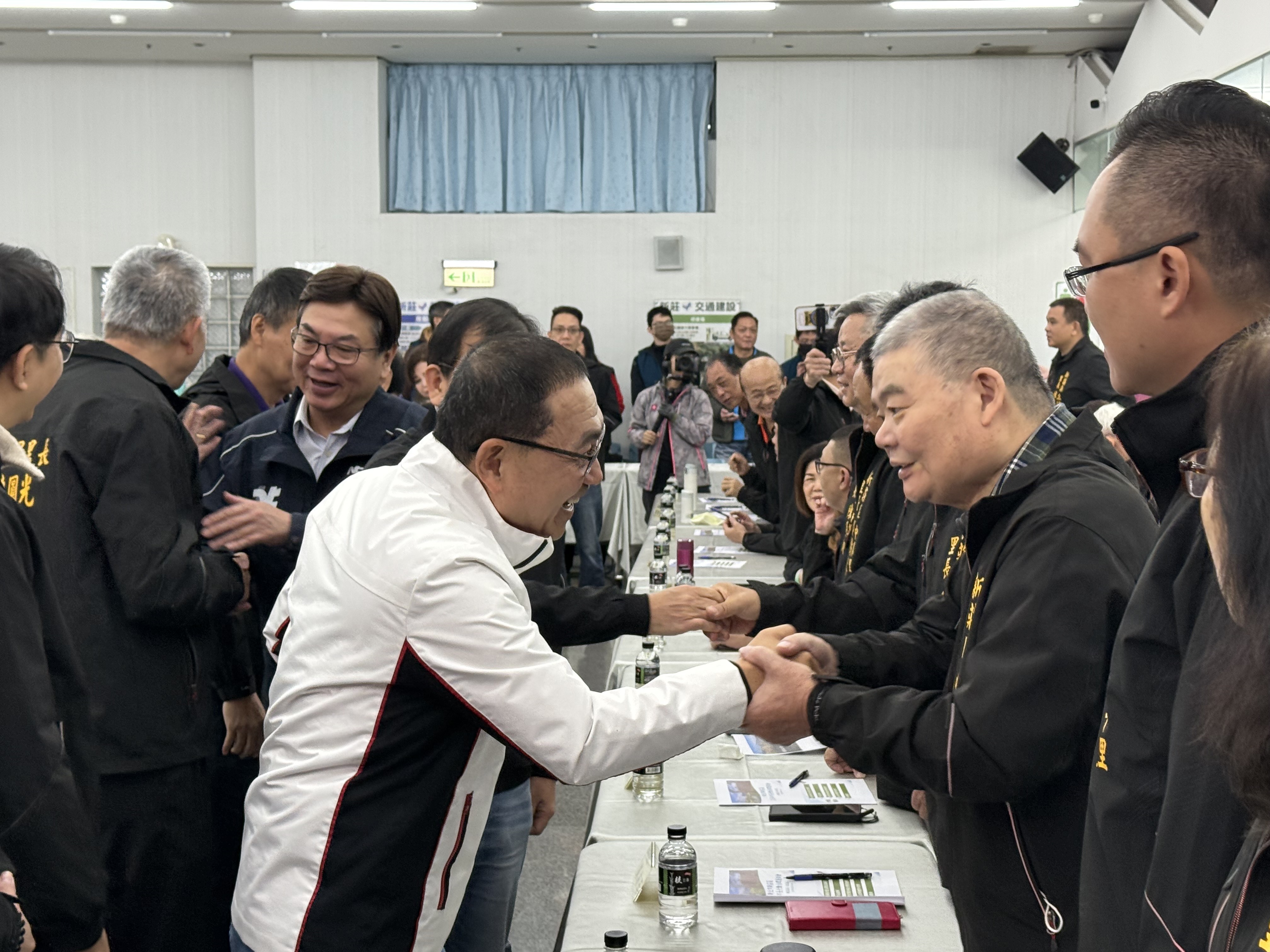 侯友宜市長向里長致意，感謝提案打造地方願景