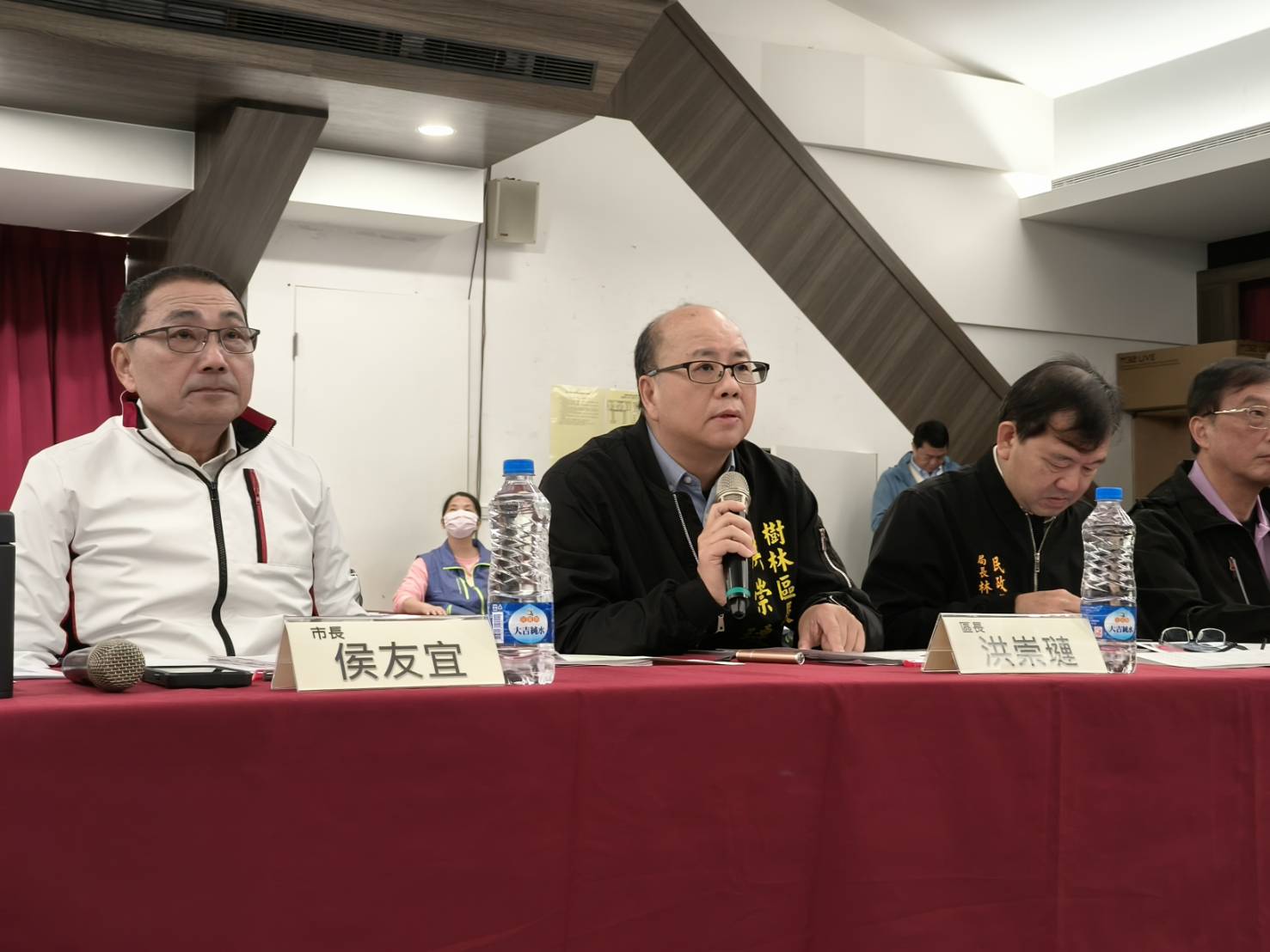 侯友宜市長感謝樹林里長們一同付出為市民服務