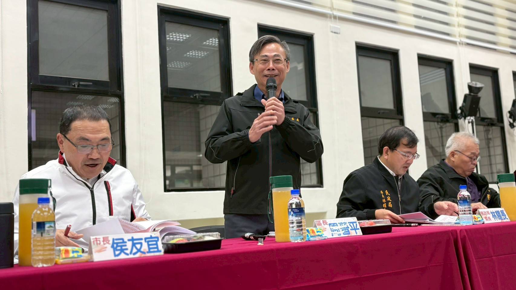 土城周晉平區長分享區政建設成果